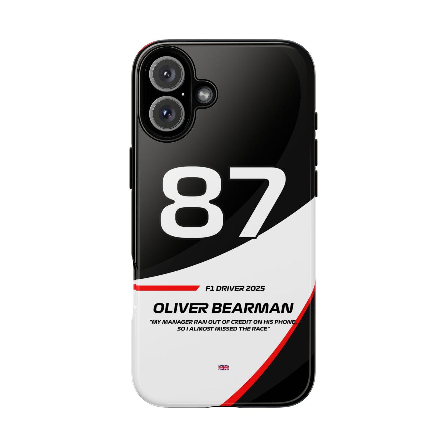 Oliver Bearman Haas 2025 phone case