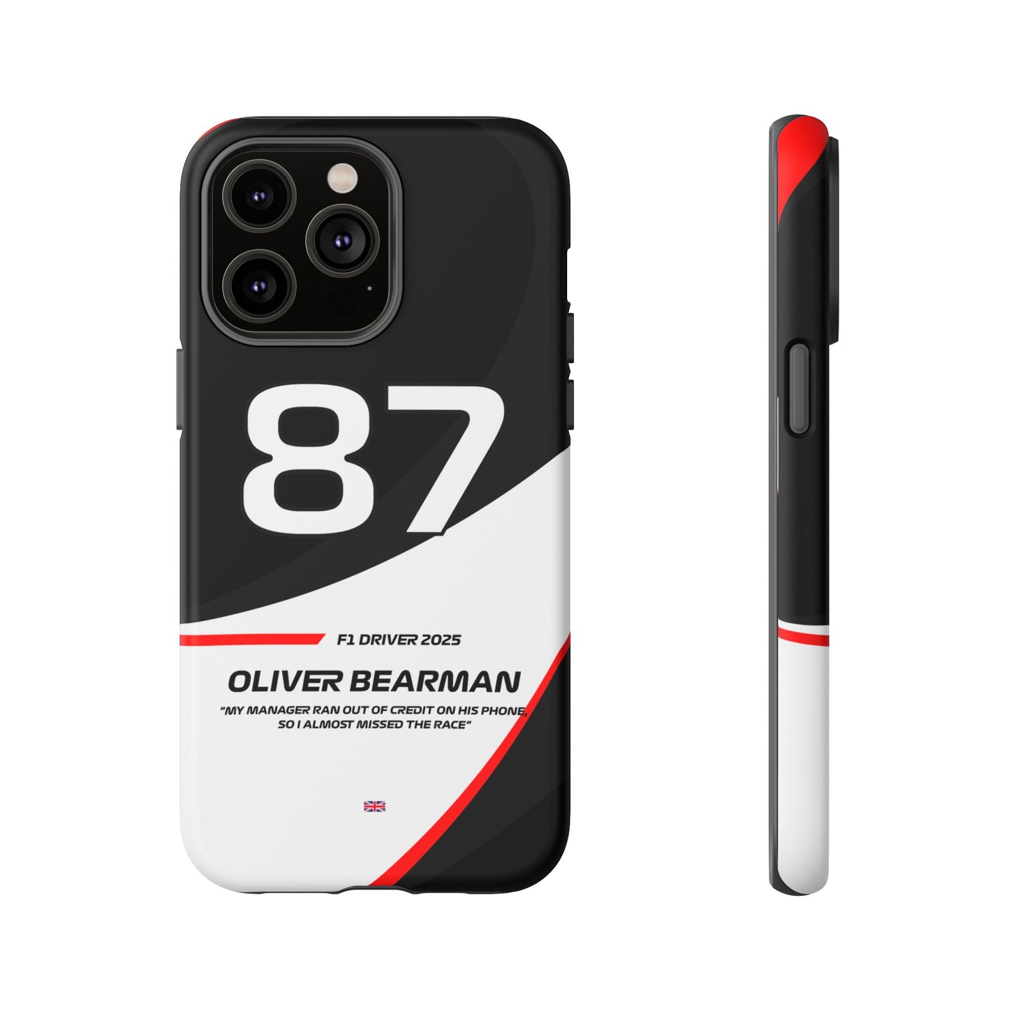 Oliver Bearman Haas 2025 phone case