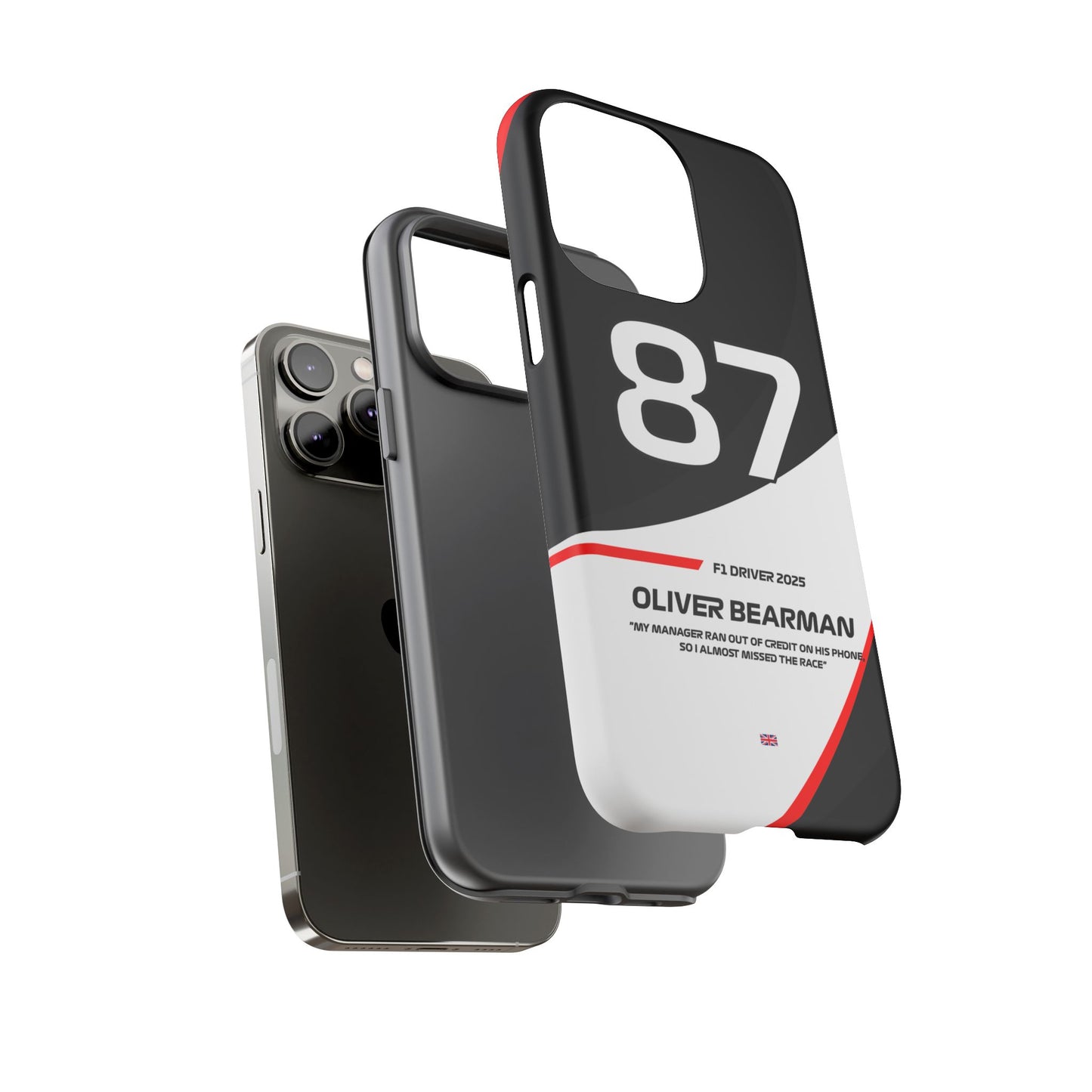 Oliver Bearman Haas 2025 phone case
