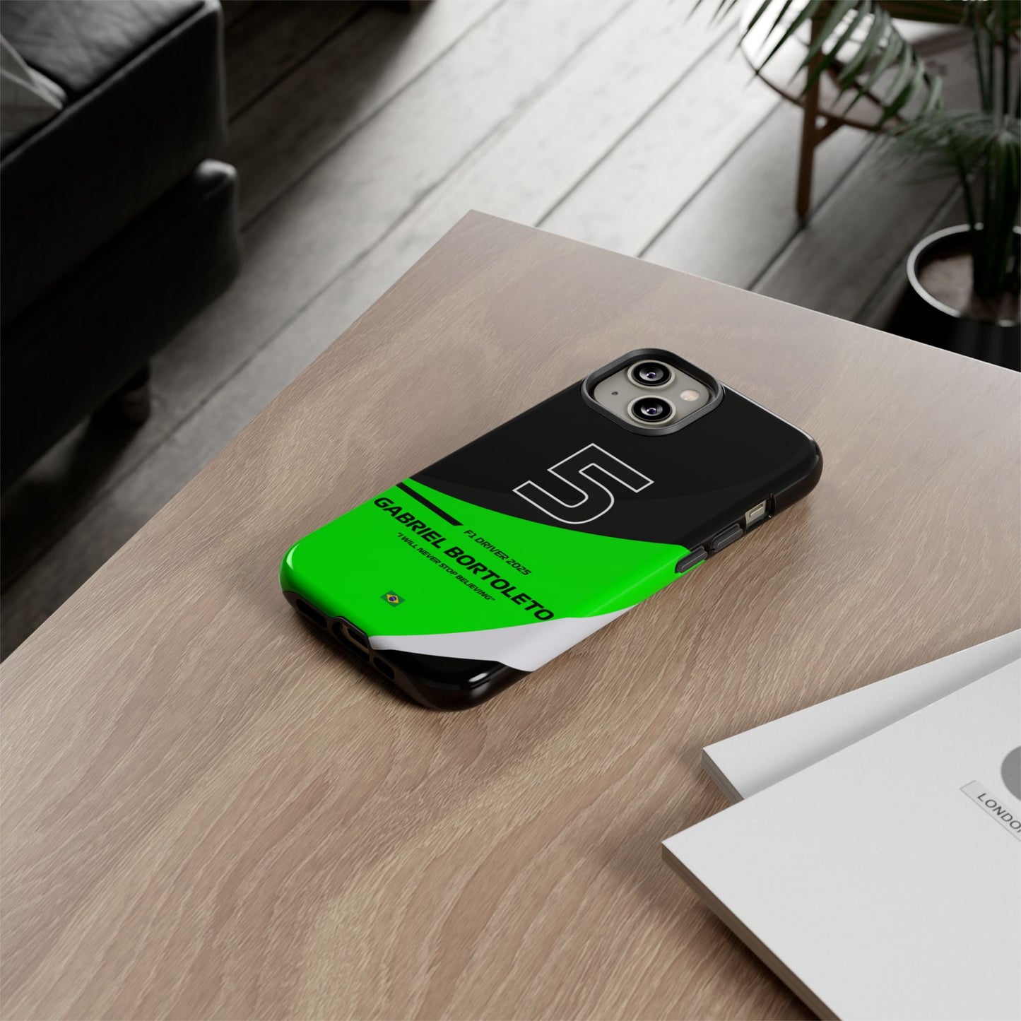 Gabriel Bortoleto Kick Sauber 2025 phone case
