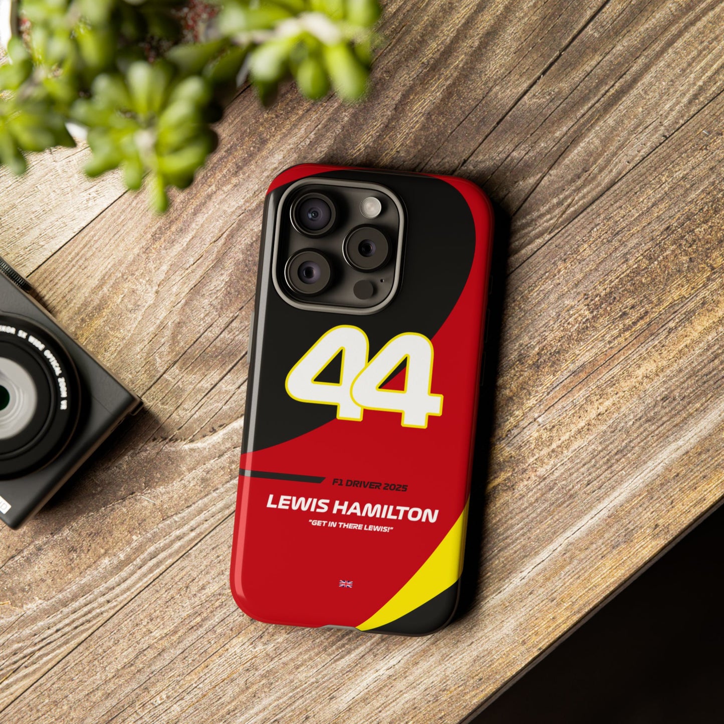 Lewis Hamilton Ferrari 2025 phone case