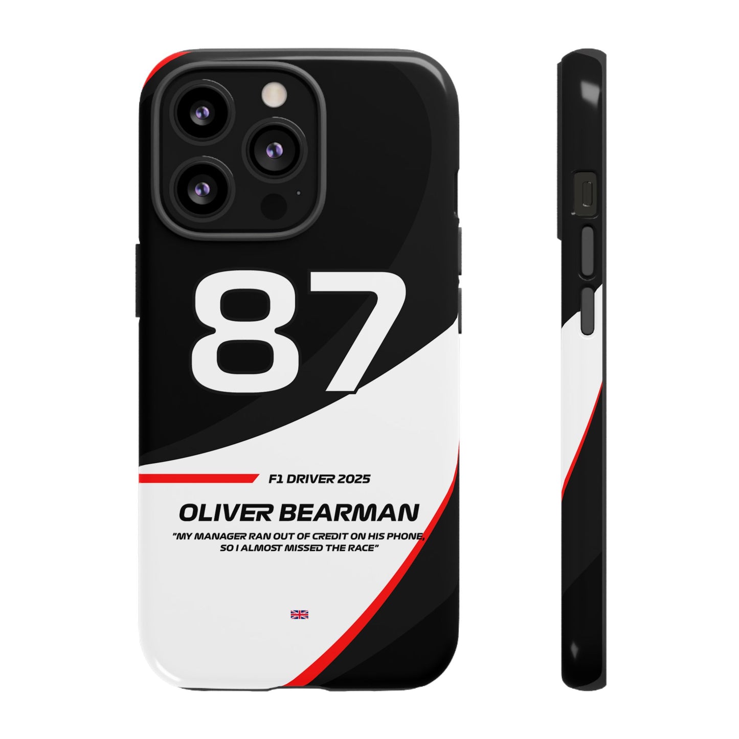 Oliver Bearman Haas 2025 phone case