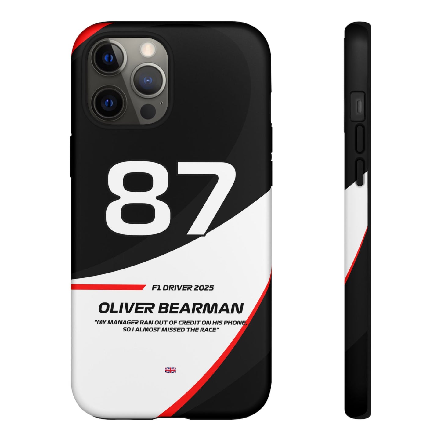 Oliver Bearman Haas 2025 phone case