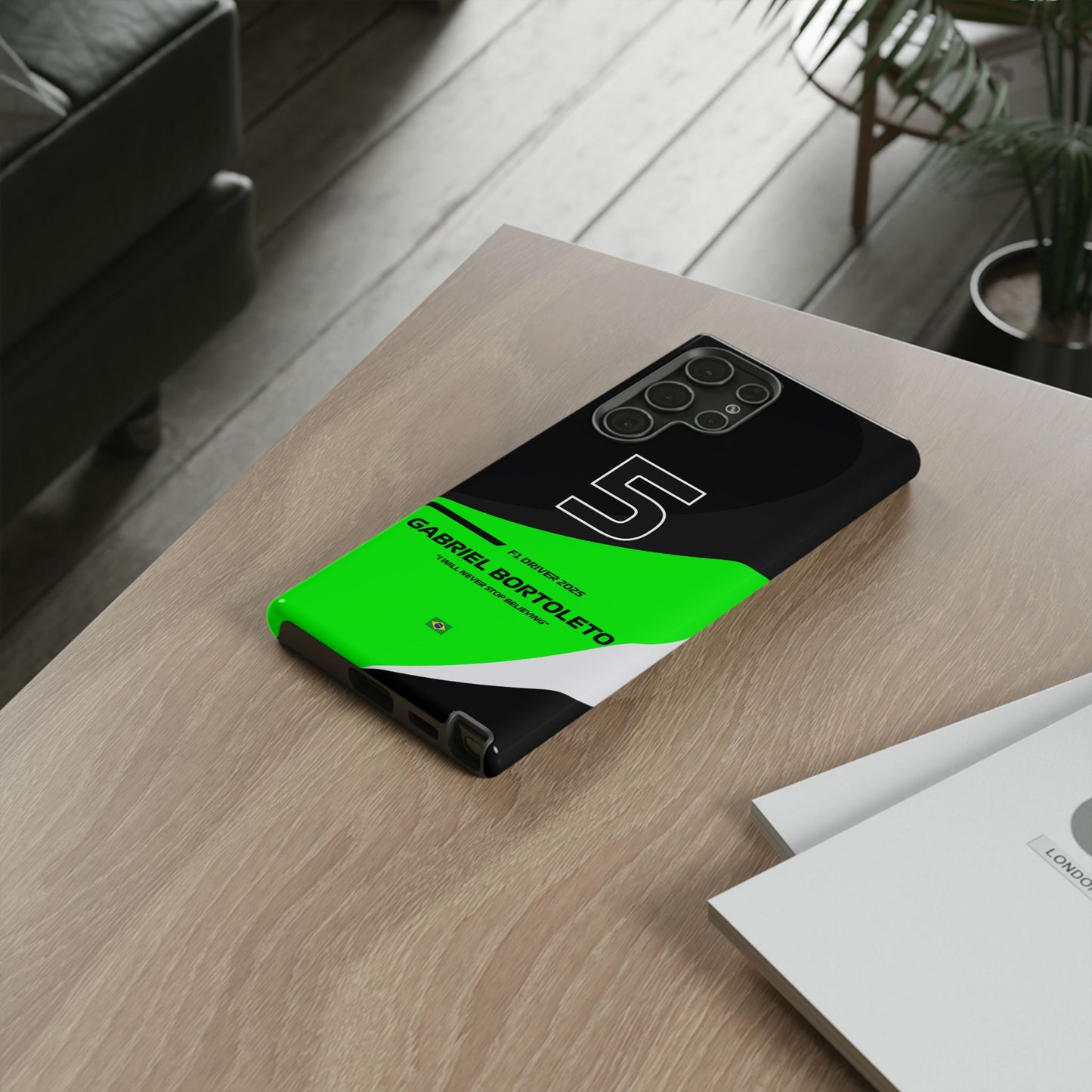 Gabriel Bortoleto Kick Sauber 2025 phone case