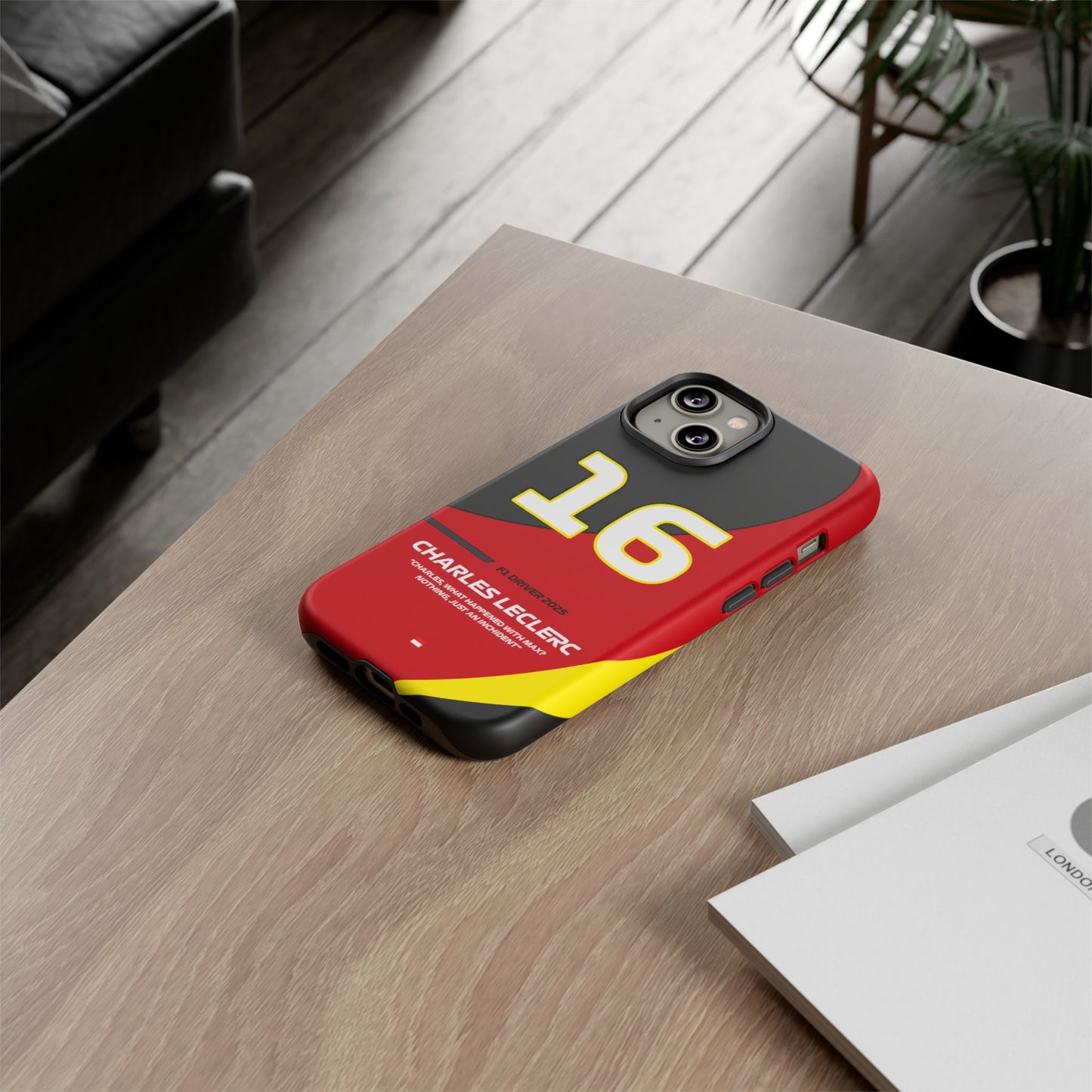 Charles Leclerc Ferrari 2025 phone case