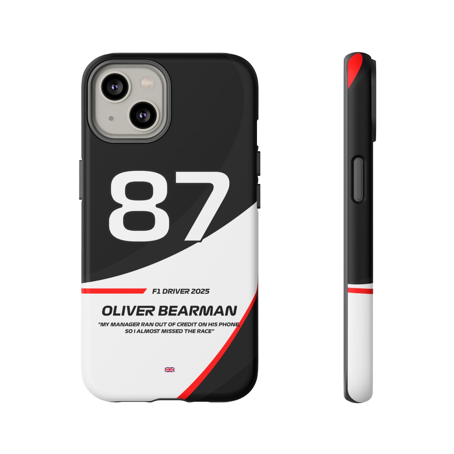 Oliver Bearman Haas 2025 phone case