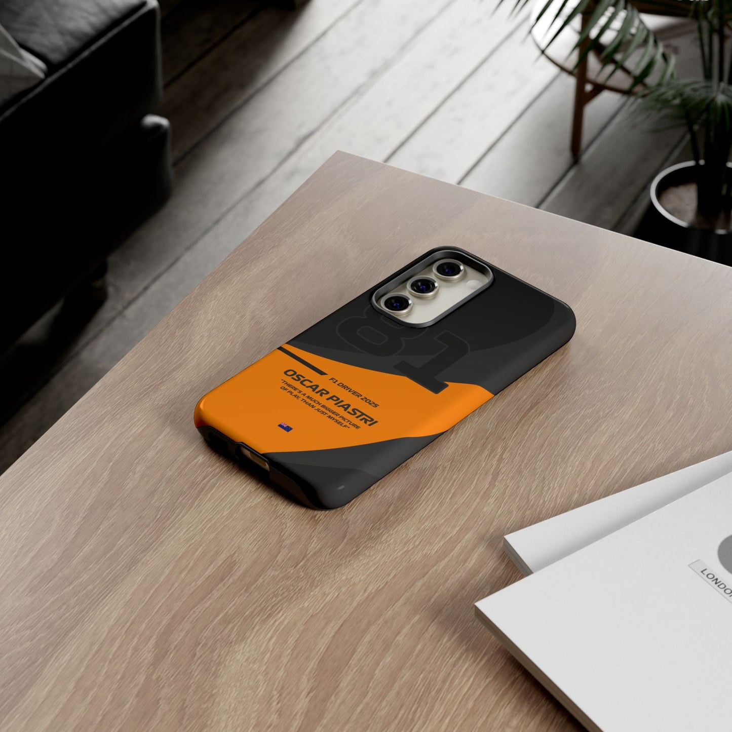 Oscar Piastri Mclaren 2025 phone case