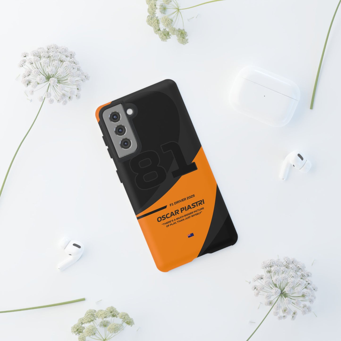 Oscar Piastri Mclaren 2025 phone case