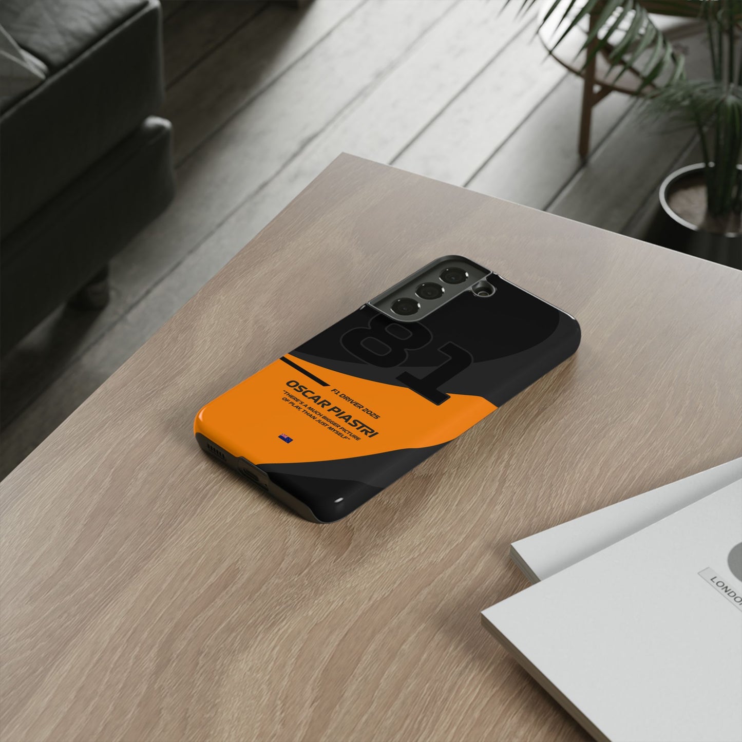 Oscar Piastri Mclaren 2025 phone case