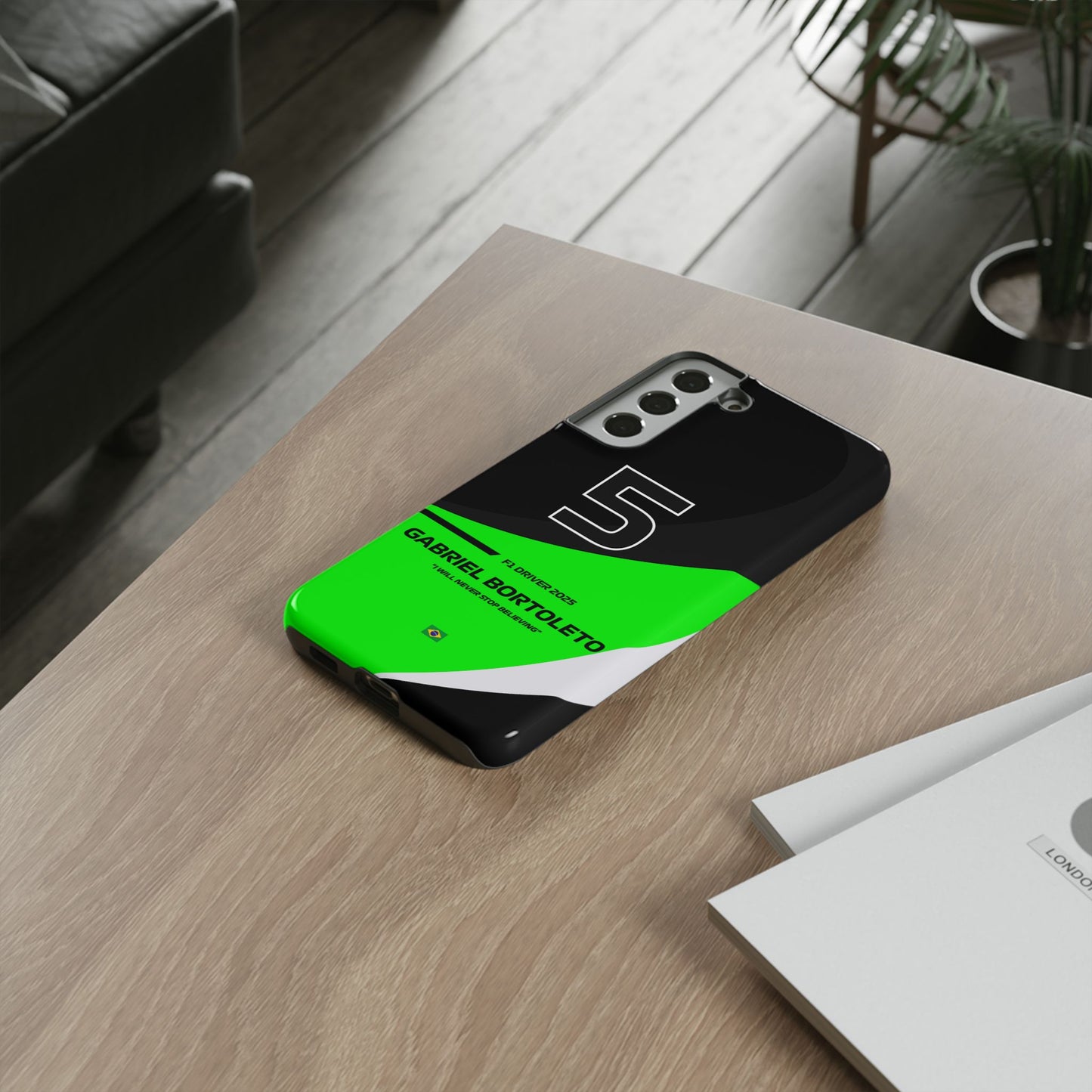 Gabriel Bortoleto Kick Sauber 2025 phone case