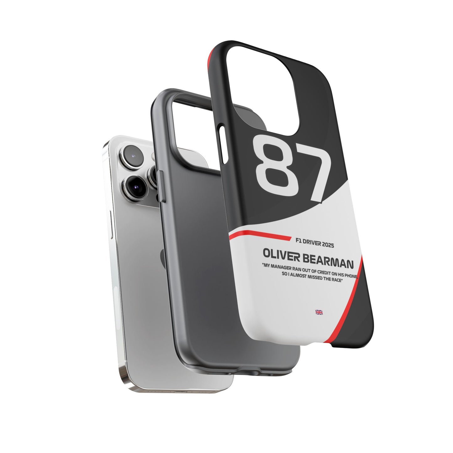 Oliver Bearman Haas 2025 phone case