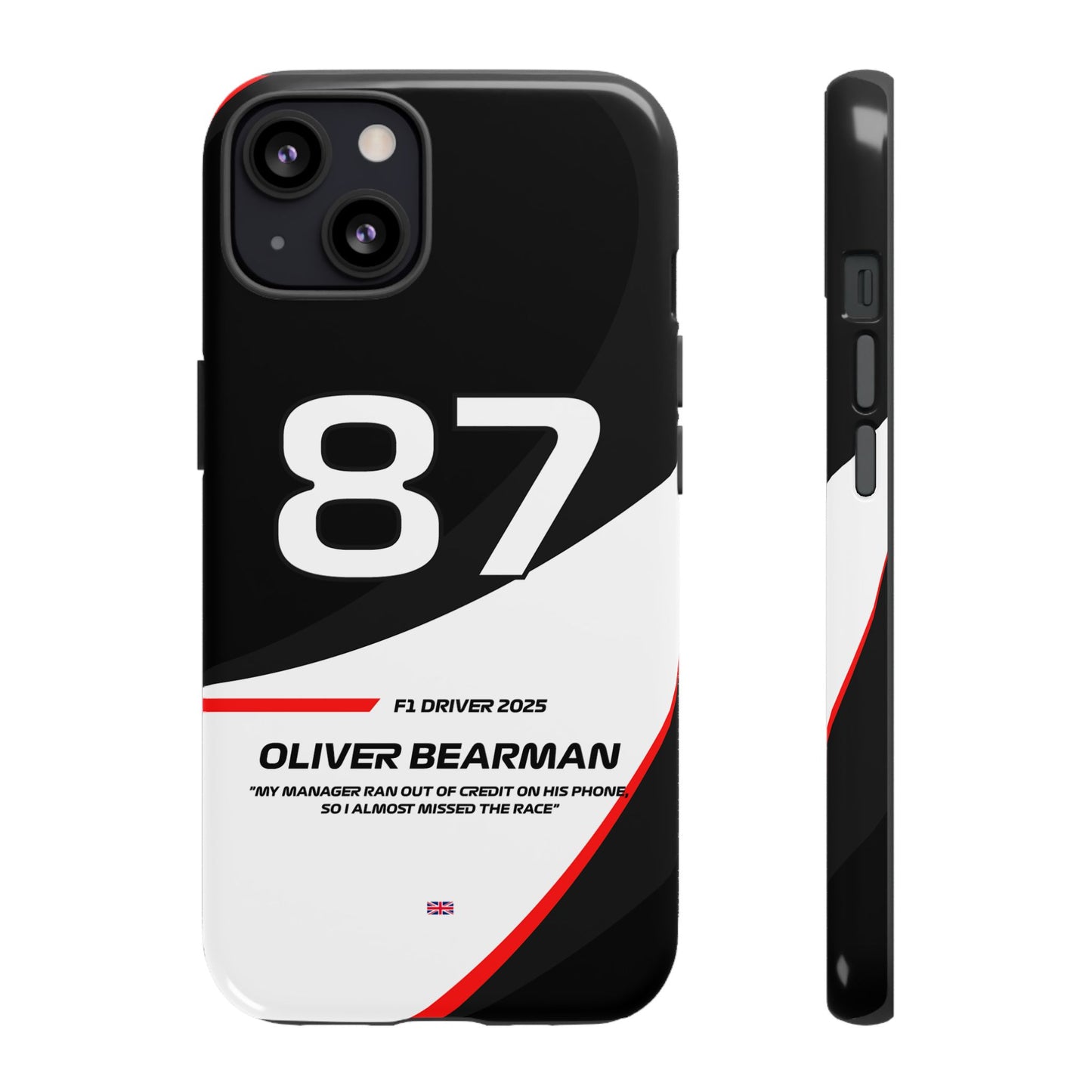 Oliver Bearman Haas 2025 phone case