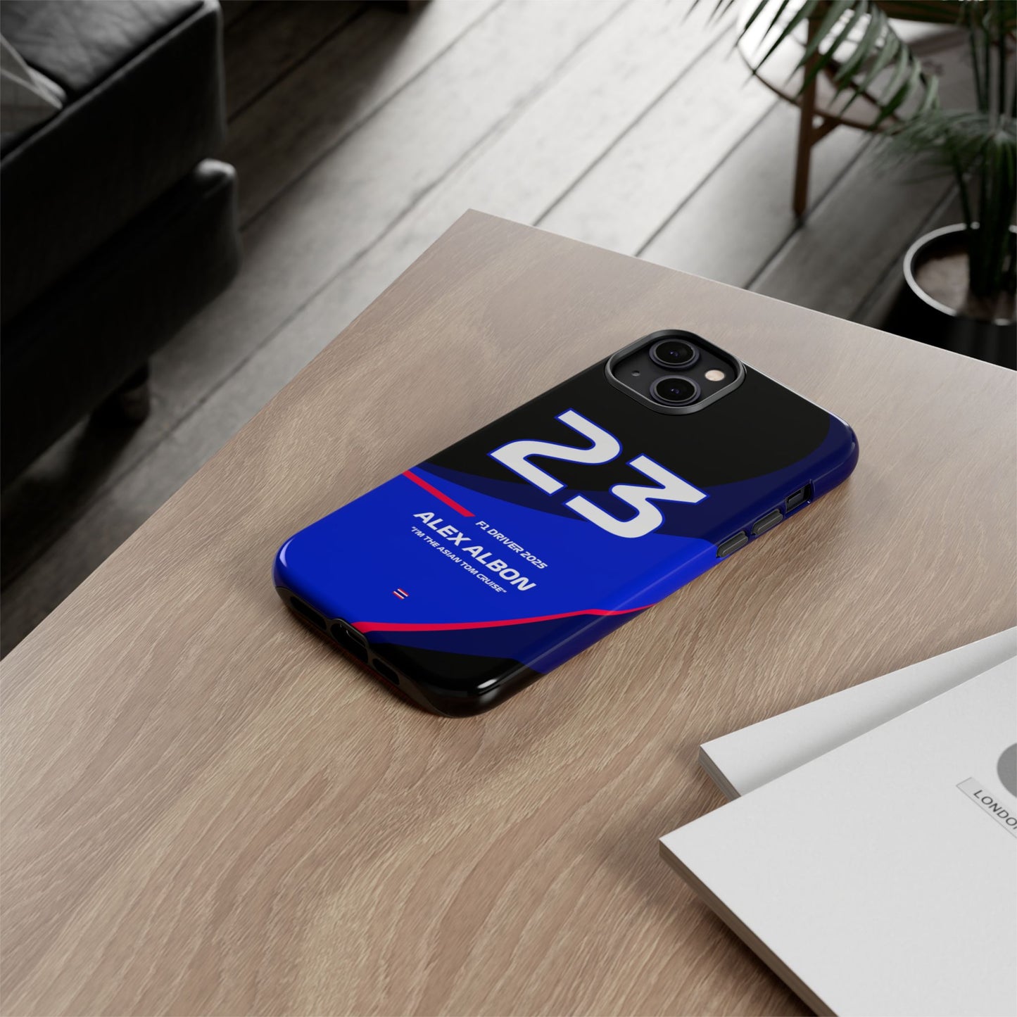 Alex Albon Williams Racing 2025 phone case