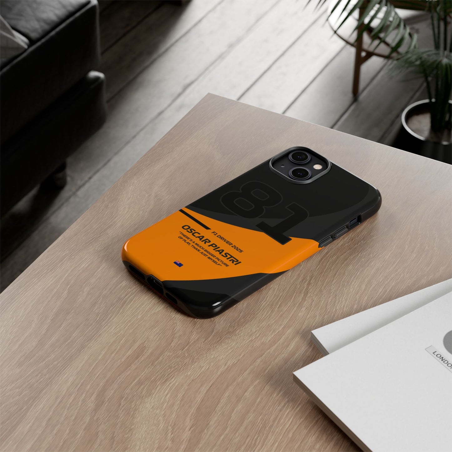 Oscar Piastri Mclaren 2025 phone case