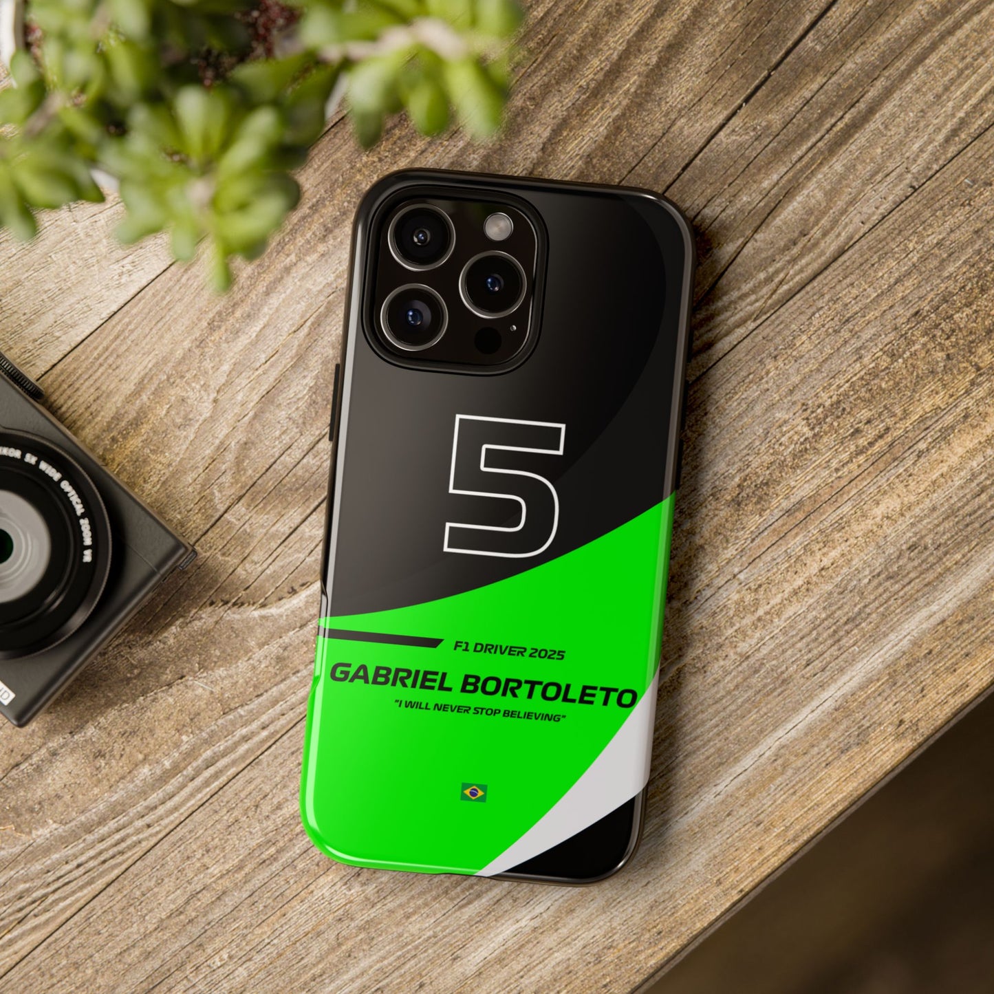 Gabriel Bortoleto Kick Sauber 2025 phone case