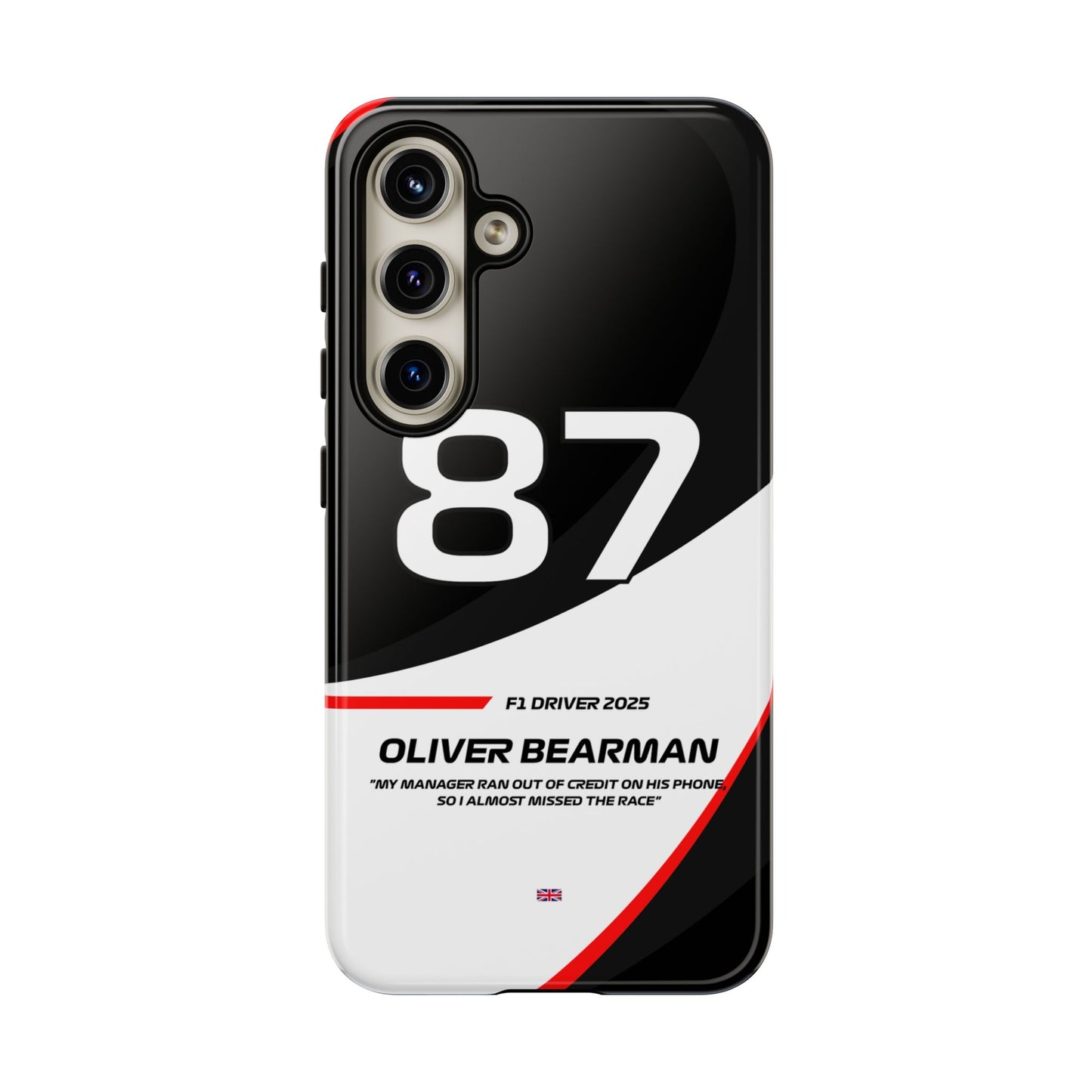 Oliver Bearman Haas 2025 phone case