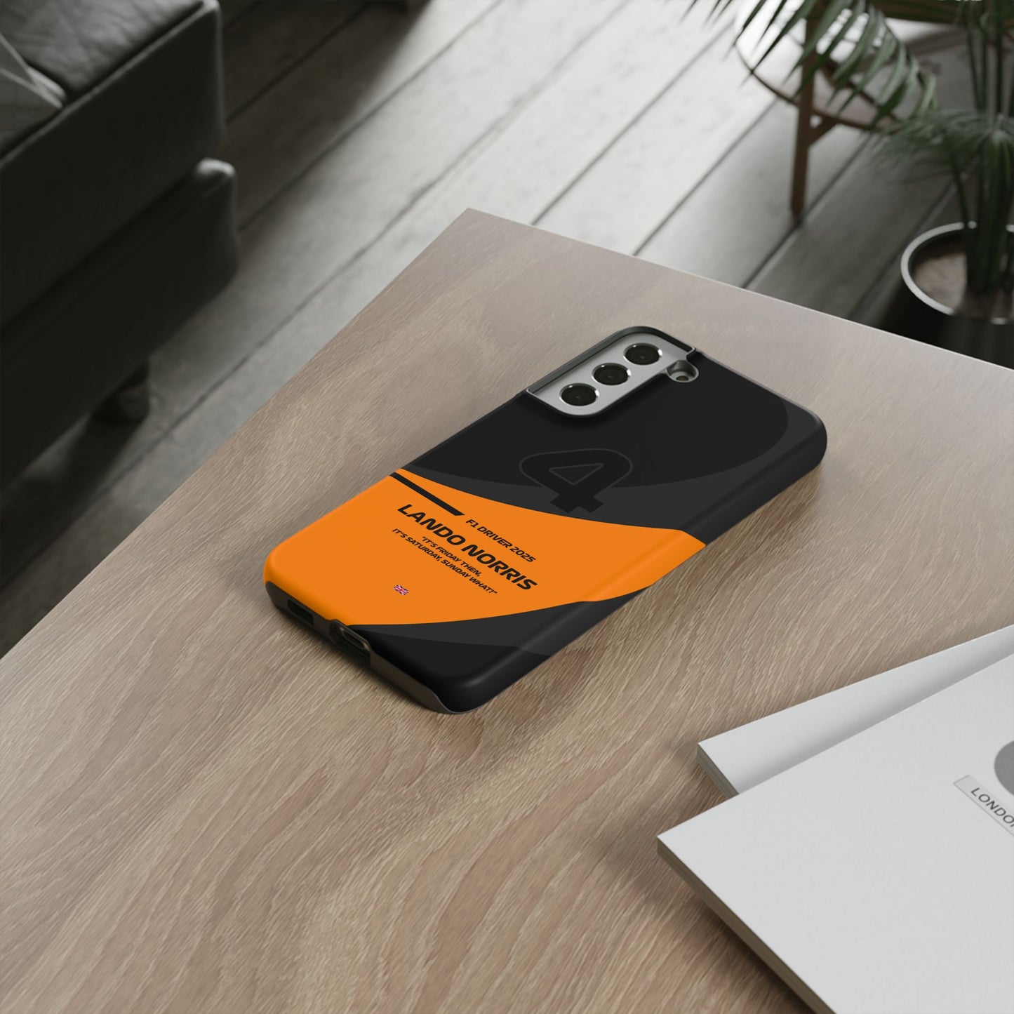 Lando Norris Mclaren 2025 phone case