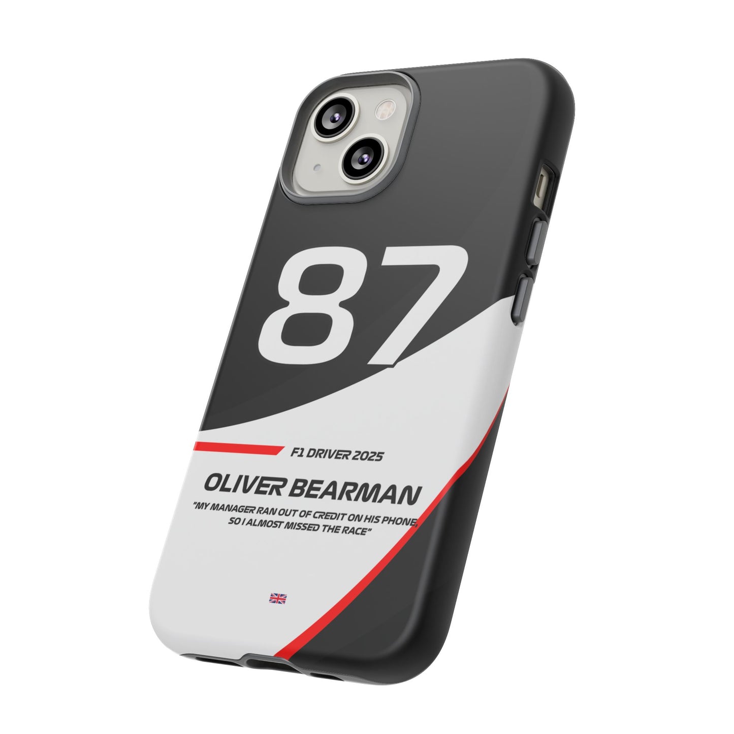 Oliver Bearman Haas 2025 phone case