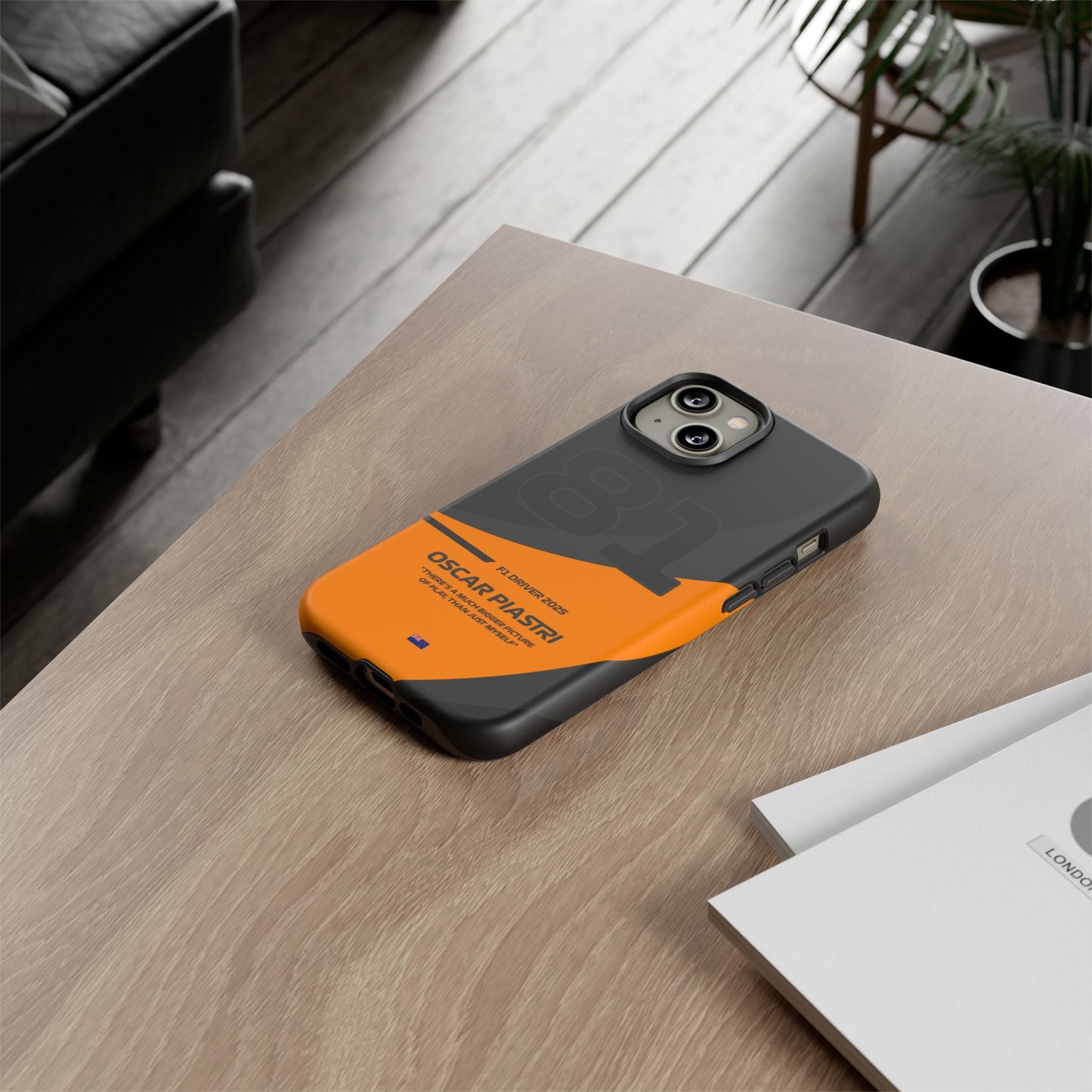 Oscar Piastri Mclaren 2025 phone case