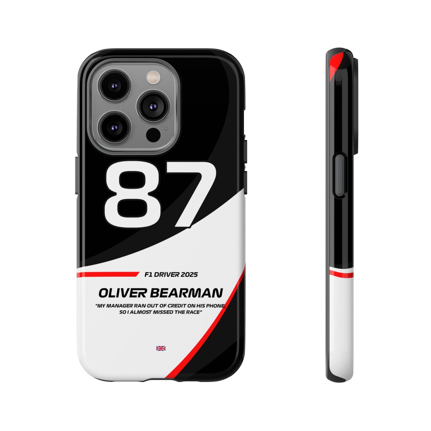 Oliver Bearman Haas 2025 phone case