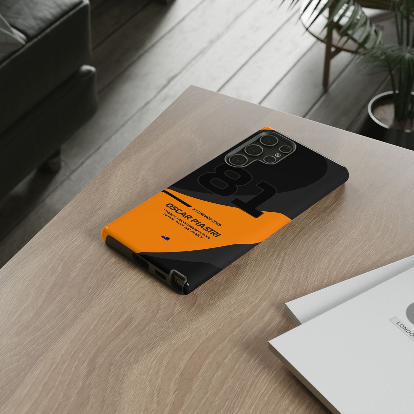 Oscar Piastri Mclaren 2025 phone case
