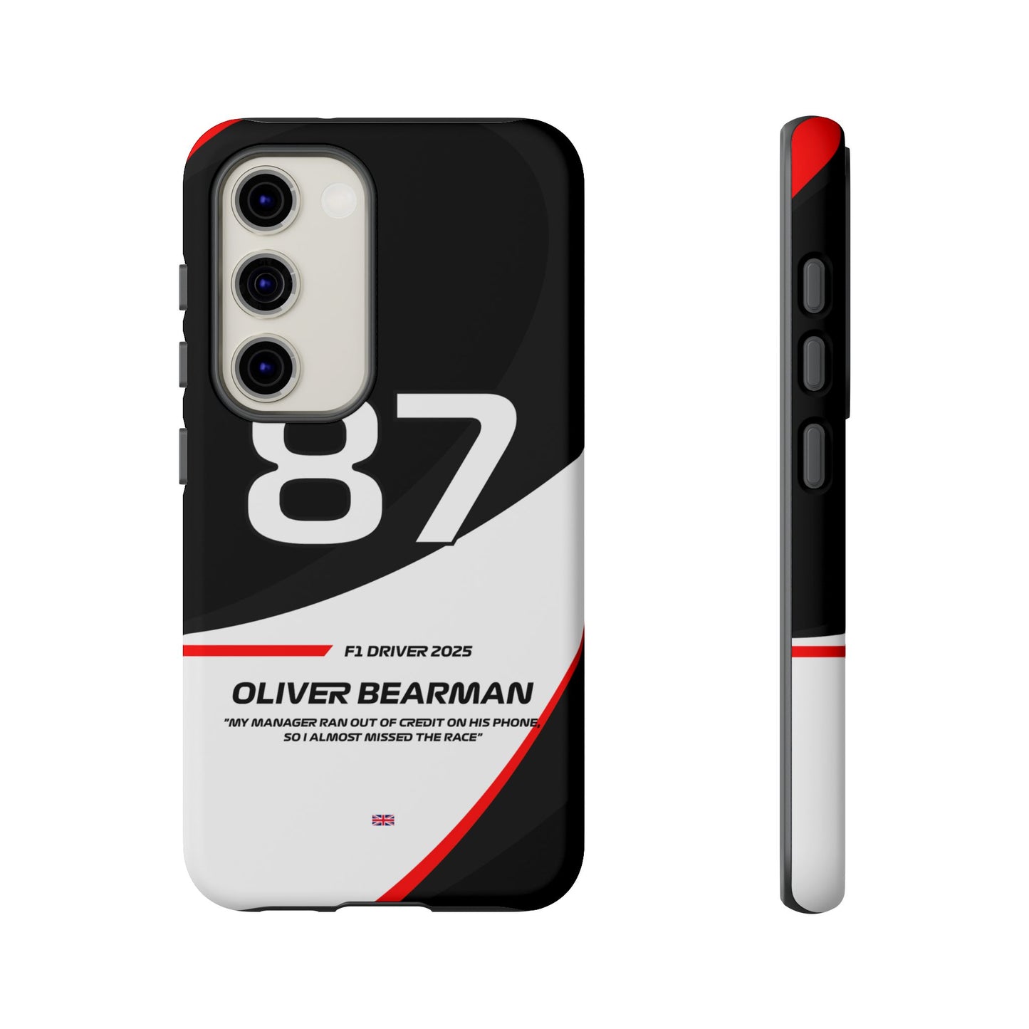 Oliver Bearman Haas 2025 phone case