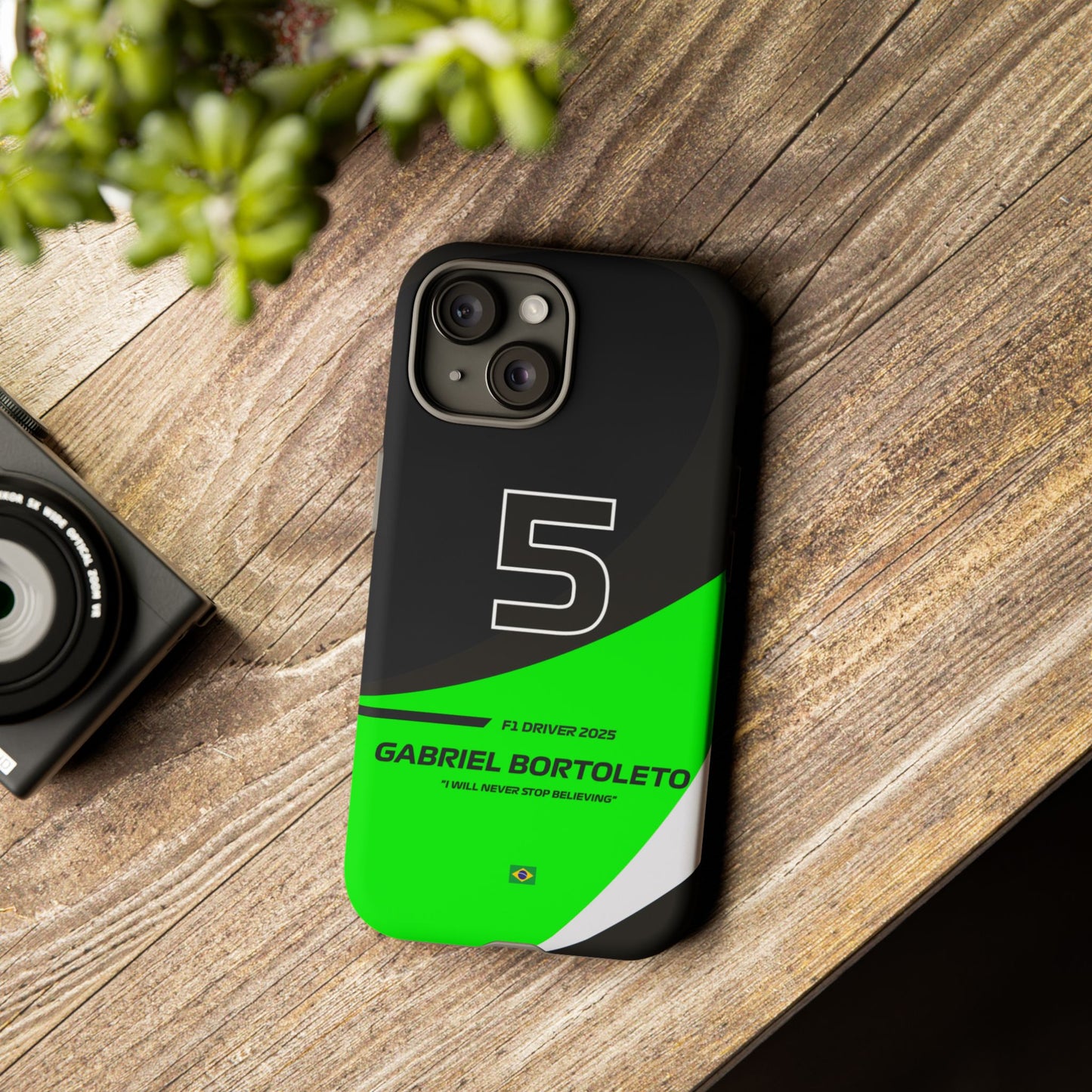 Gabriel Bortoleto Kick Sauber 2025 phone case