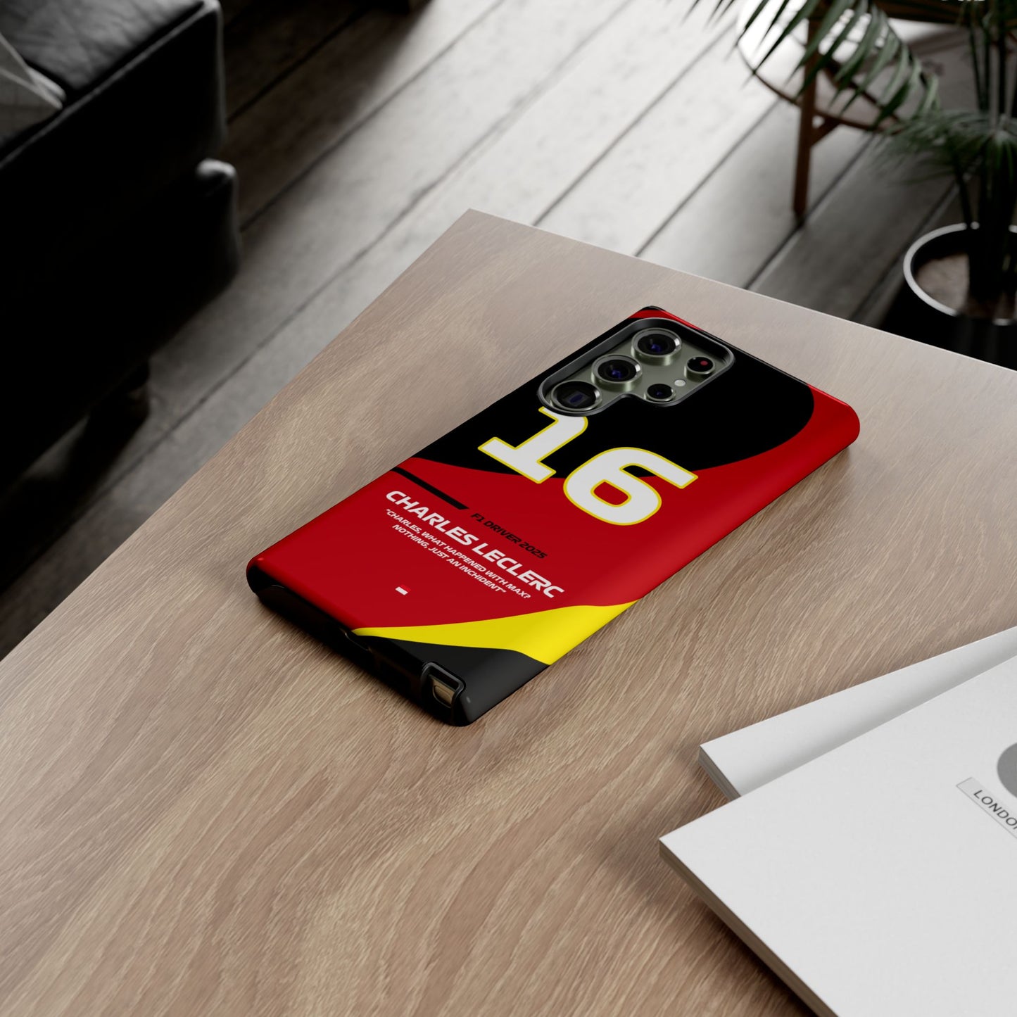 Charles Leclerc Ferrari 2025 phone case