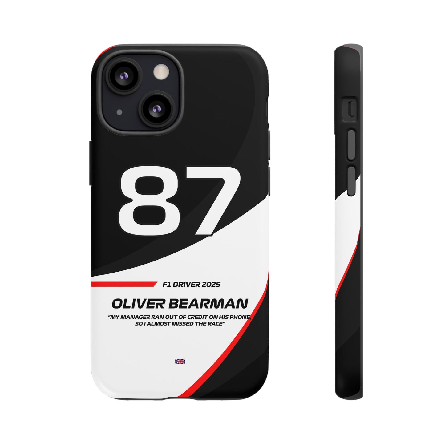 Oliver Bearman Haas 2025 phone case
