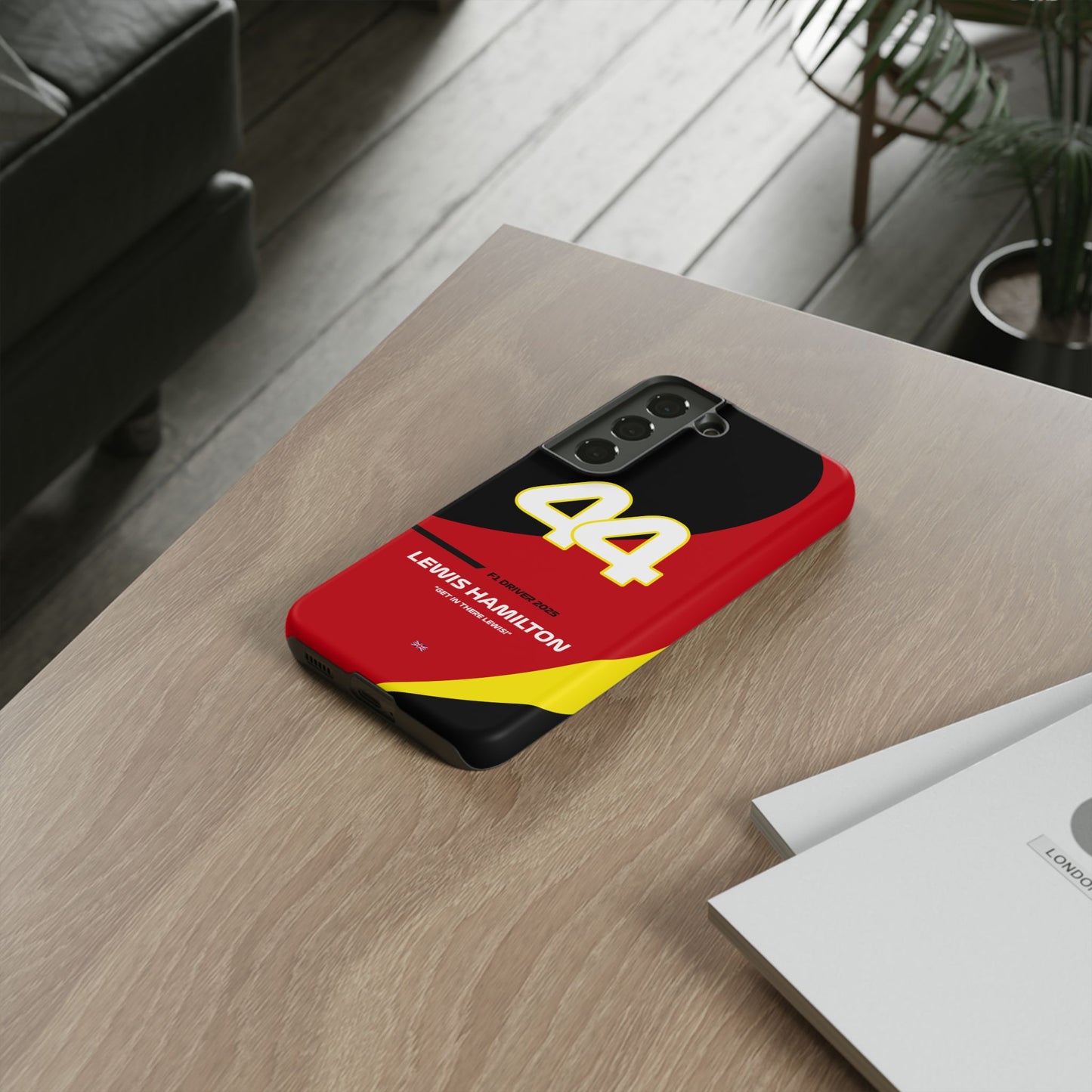 Lewis Hamilton Ferrari 2025 phone case