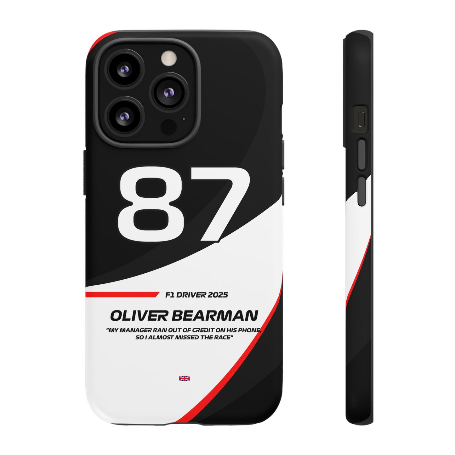 Oliver Bearman Haas 2025 phone case