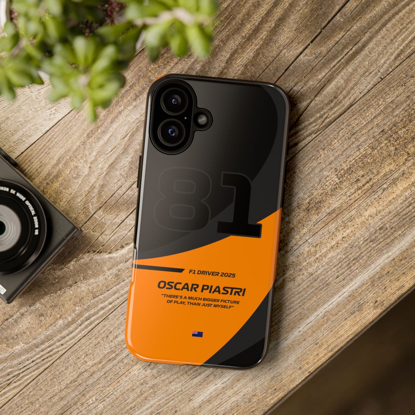 Oscar Piastri Mclaren 2025 phone case