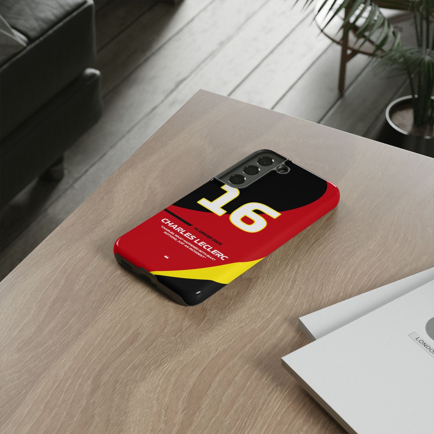 Charles Leclerc Ferrari 2025 phone case