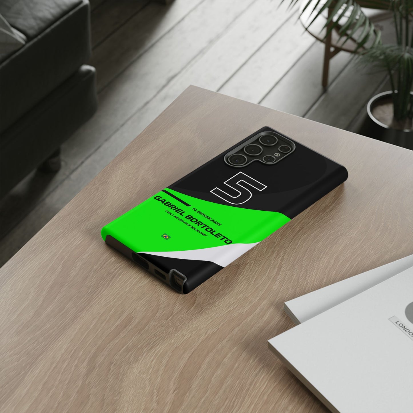 Gabriel Bortoleto Kick Sauber 2025 phone case