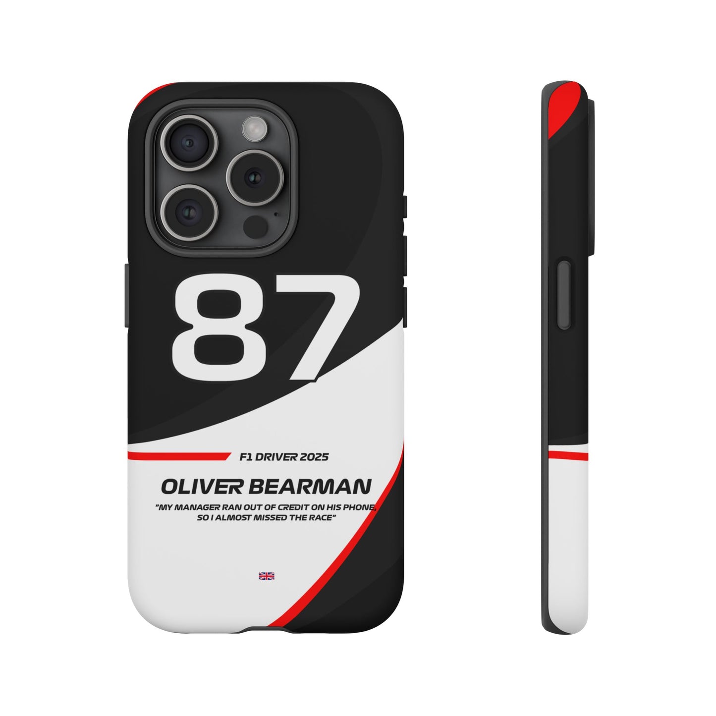 Oliver Bearman Haas 2025 phone case