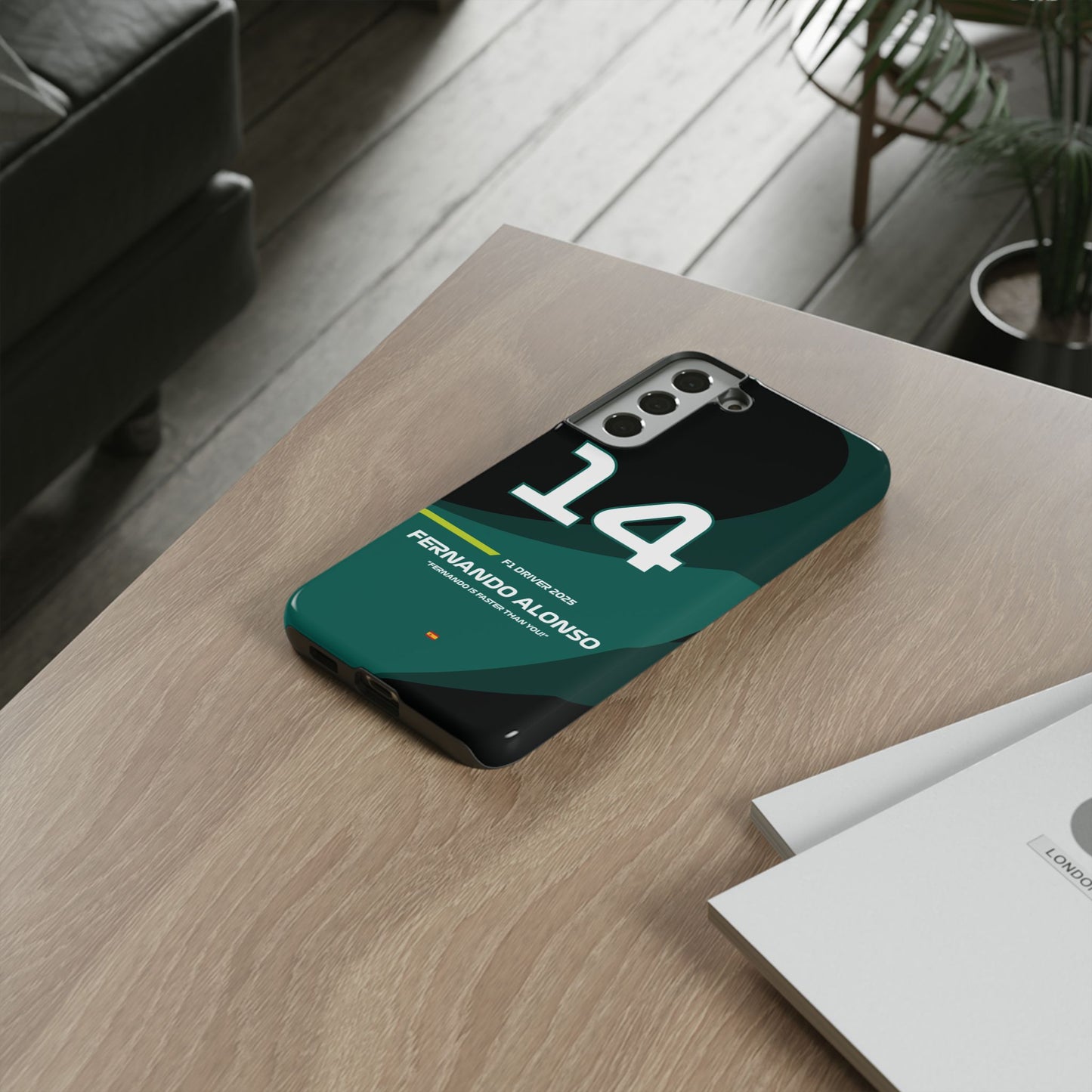 Fernando Alonso Aston Martin 2025 phone case