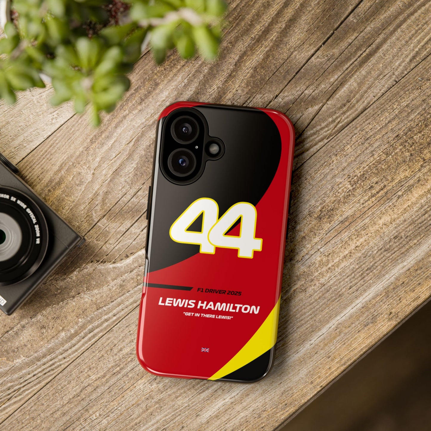 Lewis Hamilton Ferrari 2025 phone case