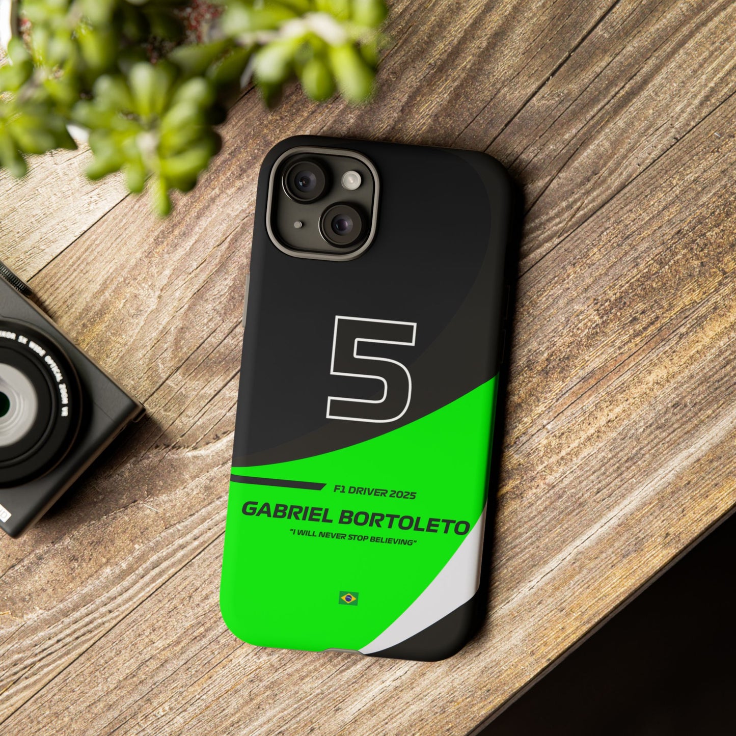 Gabriel Bortoleto Kick Sauber 2025 phone case