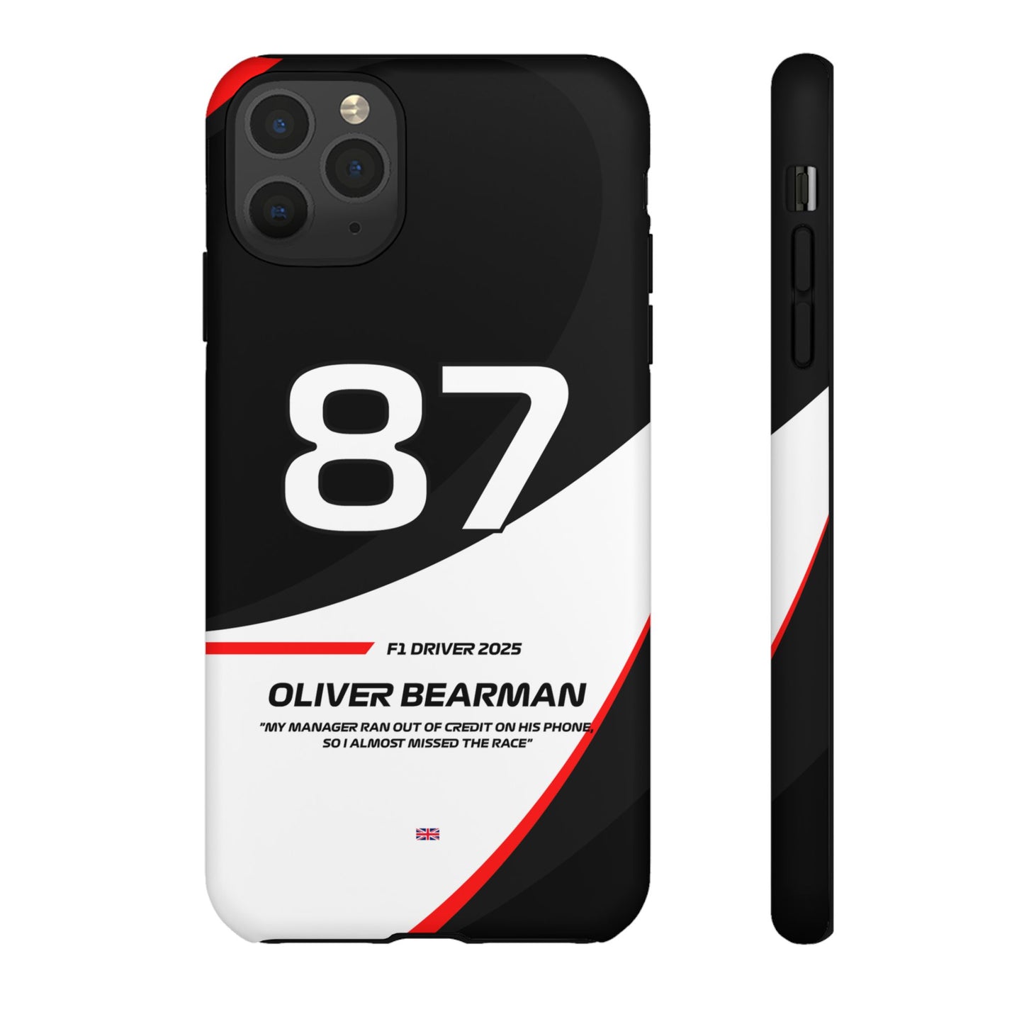 Oliver Bearman Haas 2025 phone case