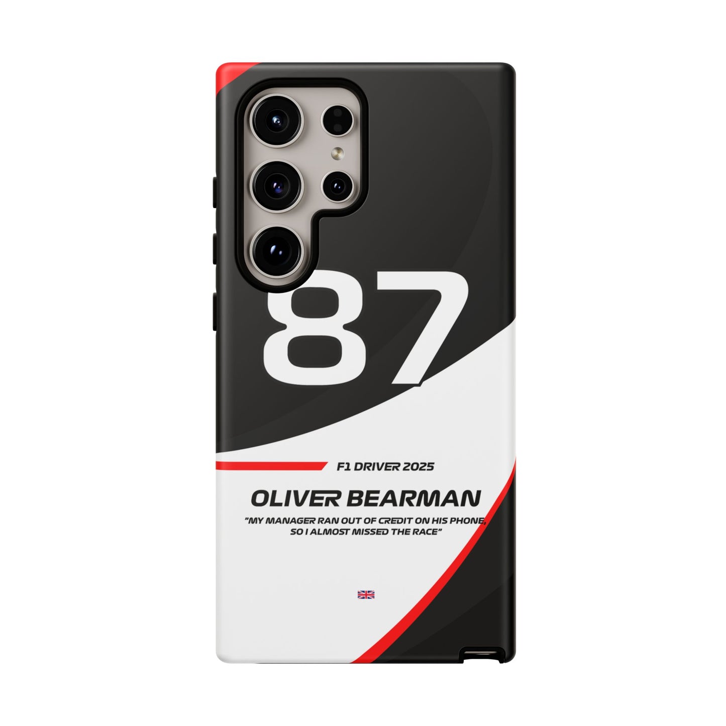 Oliver Bearman Haas 2025 phone case