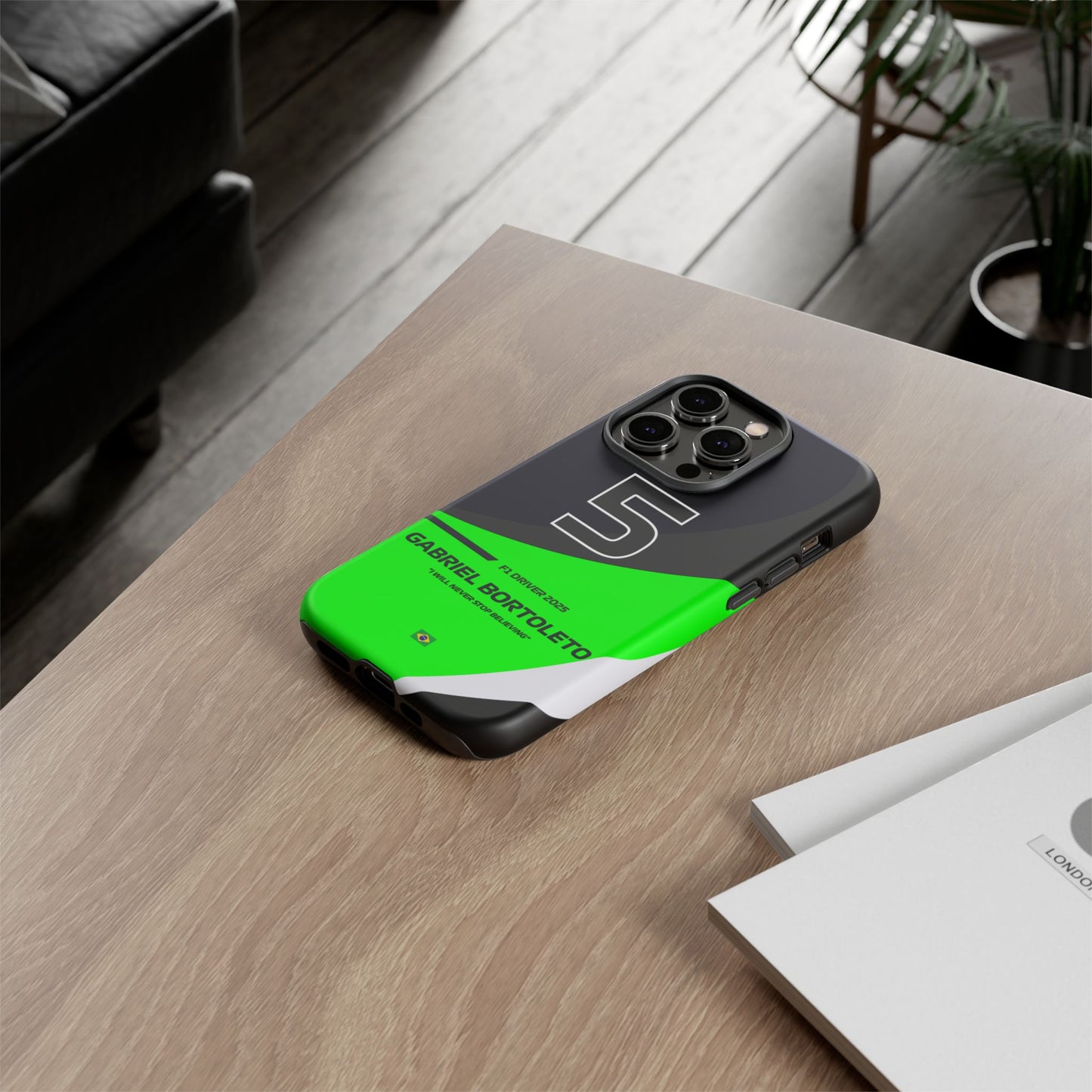 Gabriel Bortoleto Kick Sauber 2025 phone case