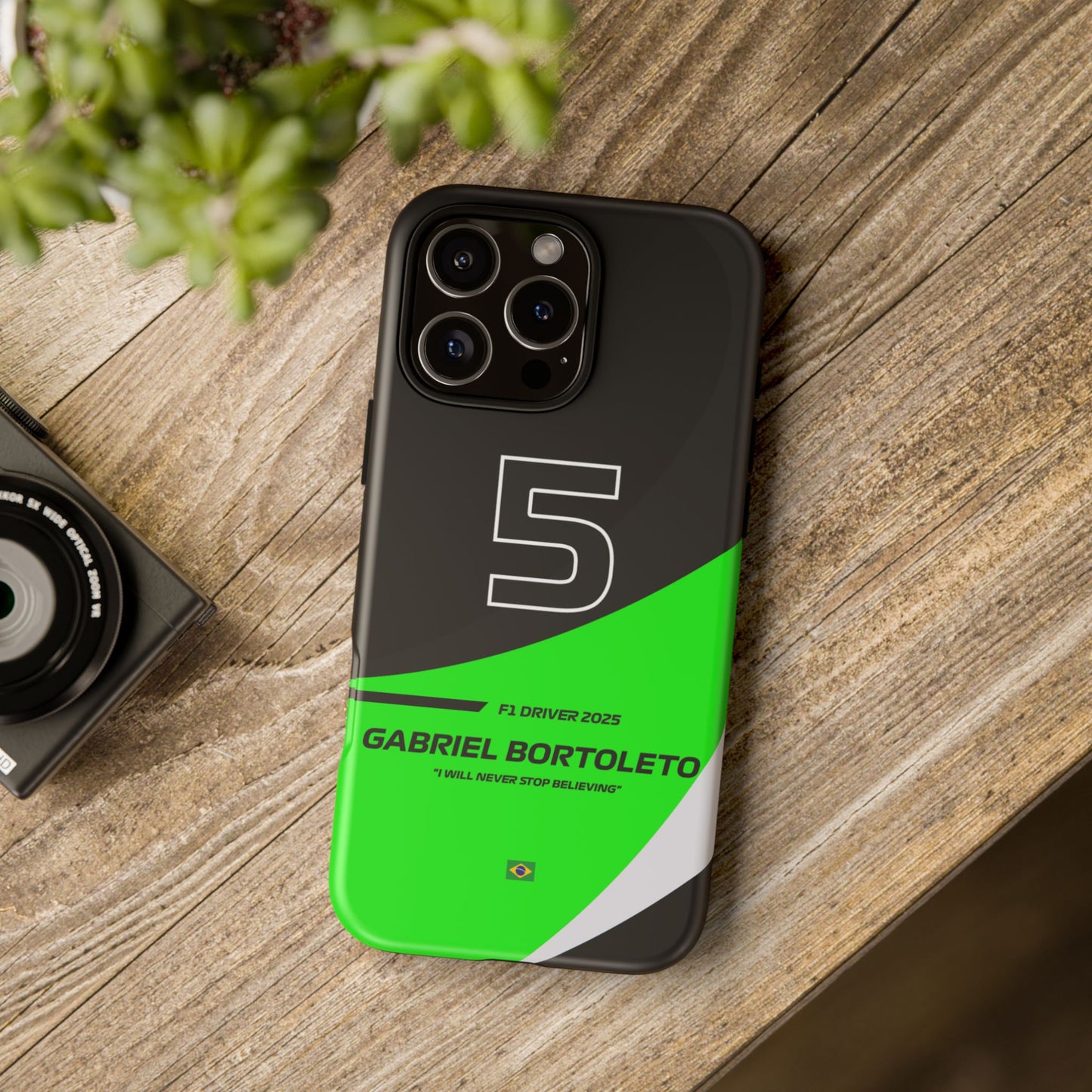 Gabriel Bortoleto Kick Sauber 2025 phone case