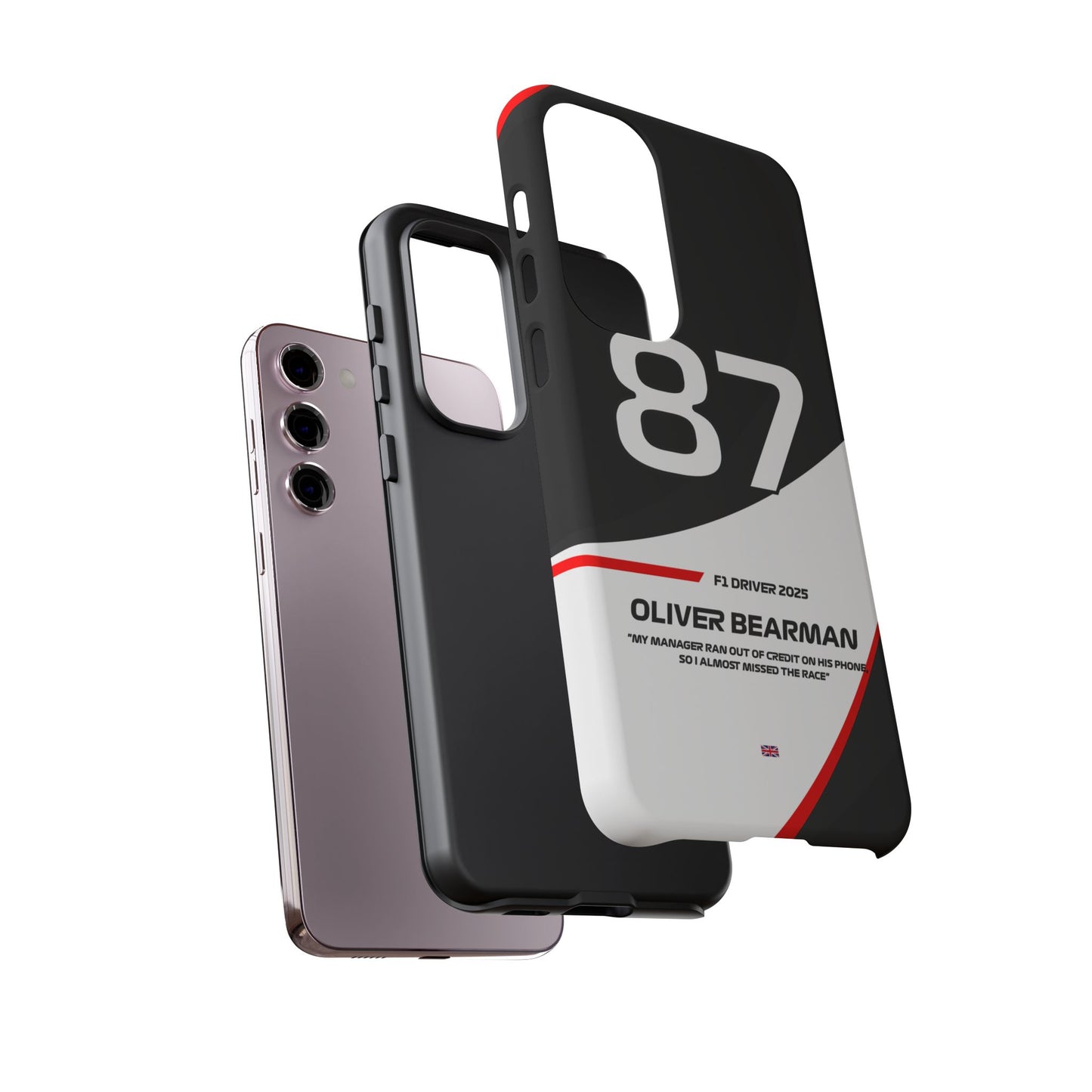 Oliver Bearman Haas 2025 phone case