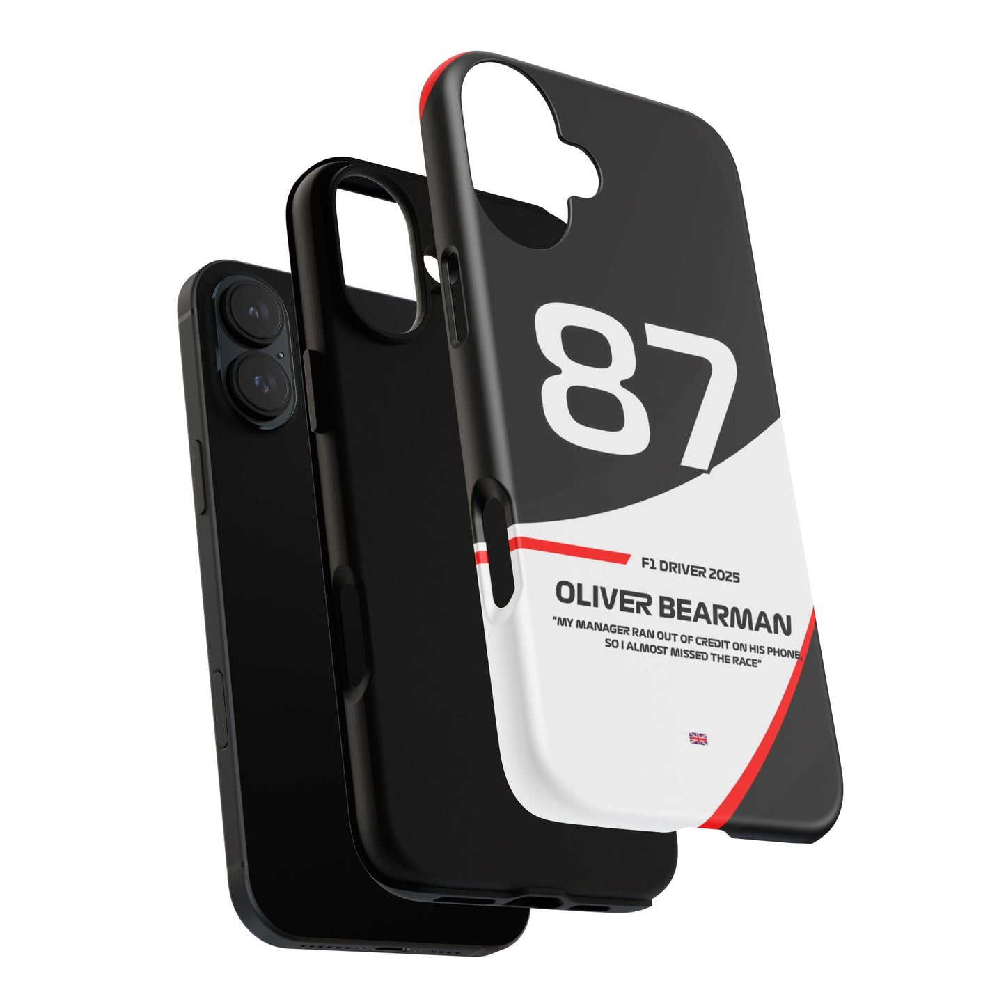 Oliver Bearman Haas 2025 phone case
