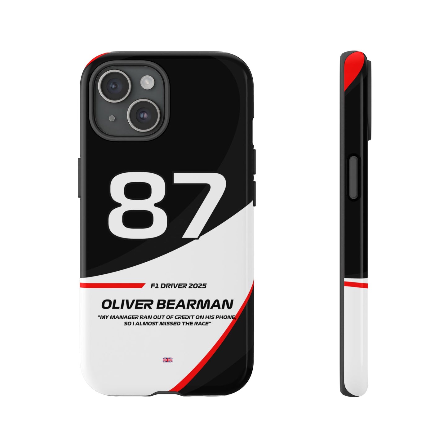 Oliver Bearman Haas 2025 phone case