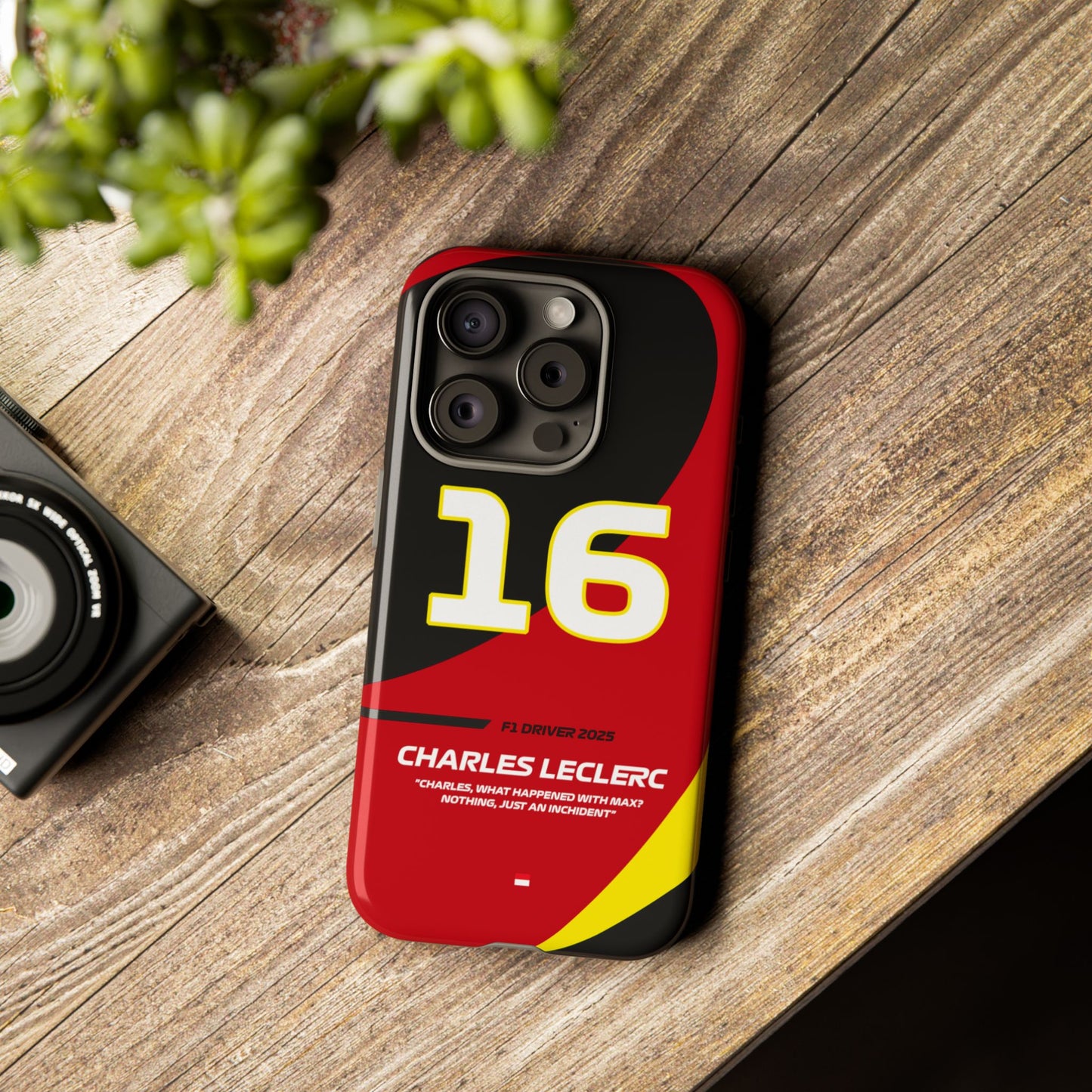 Charles Leclerc Ferrari 2025 phone case