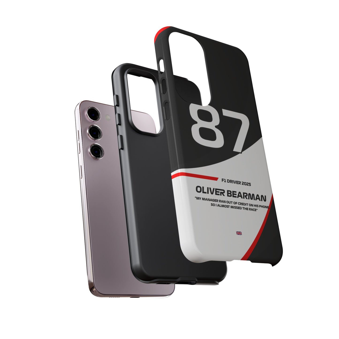 Oliver Bearman Haas 2025 phone case