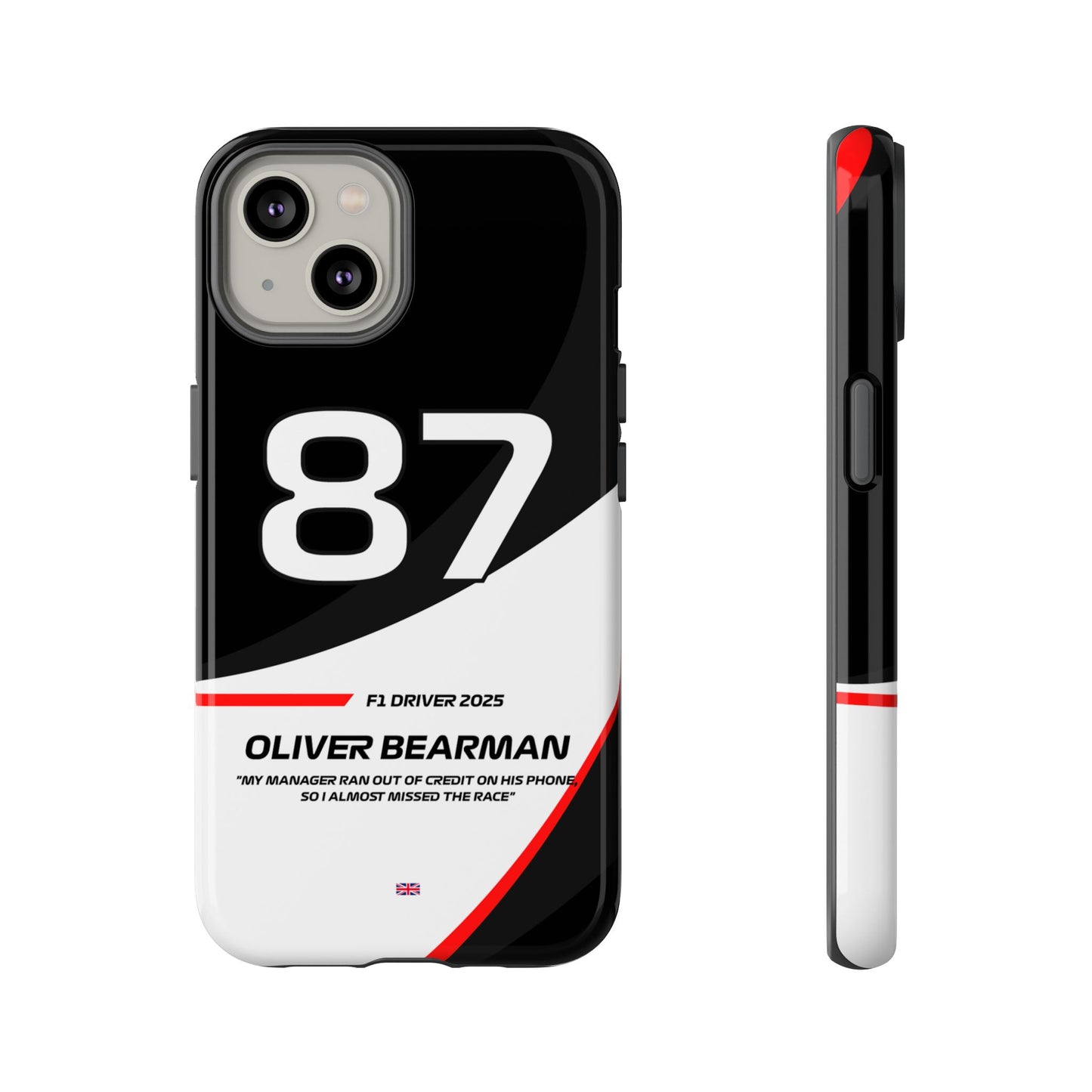 Oliver Bearman Haas 2025 phone case