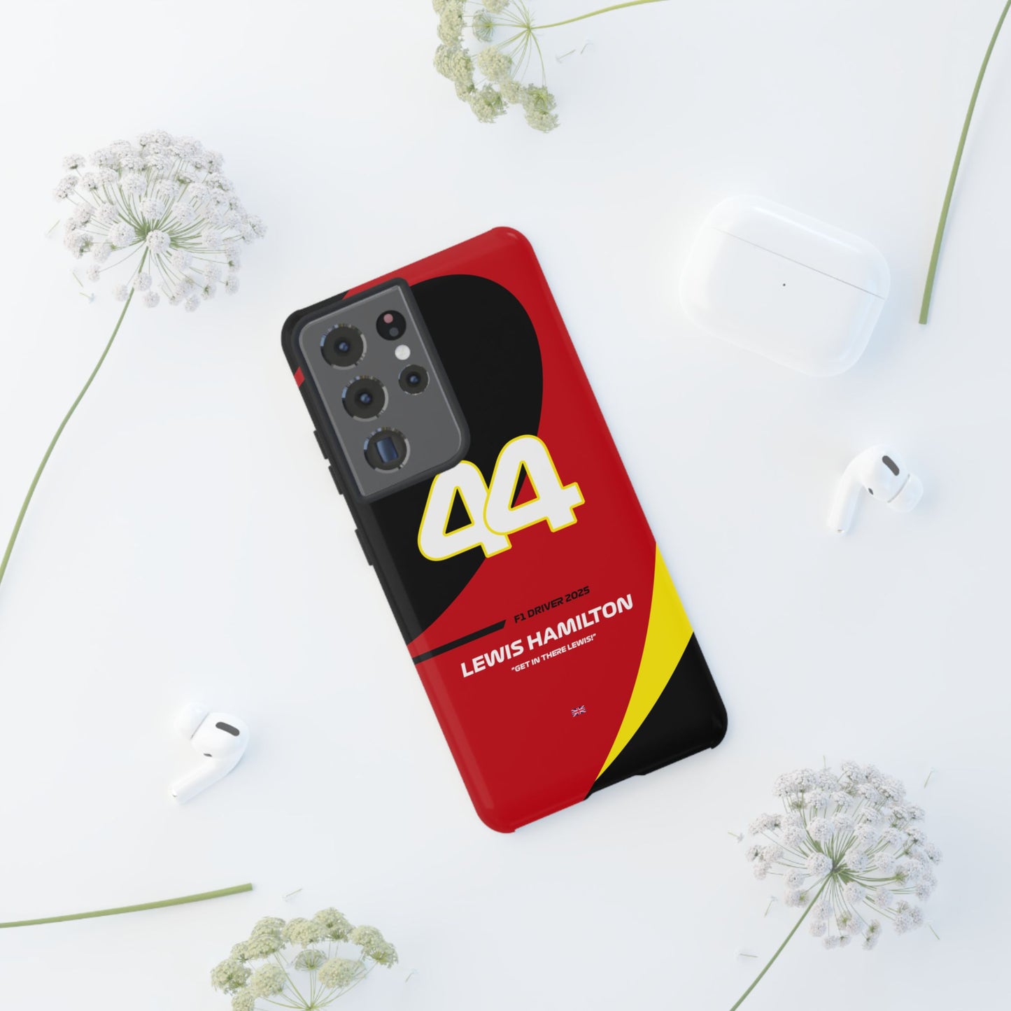 Lewis Hamilton Ferrari 2025 phone case