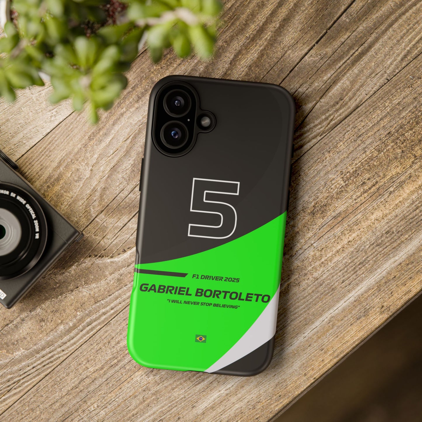Gabriel Bortoleto Kick Sauber 2025 phone case